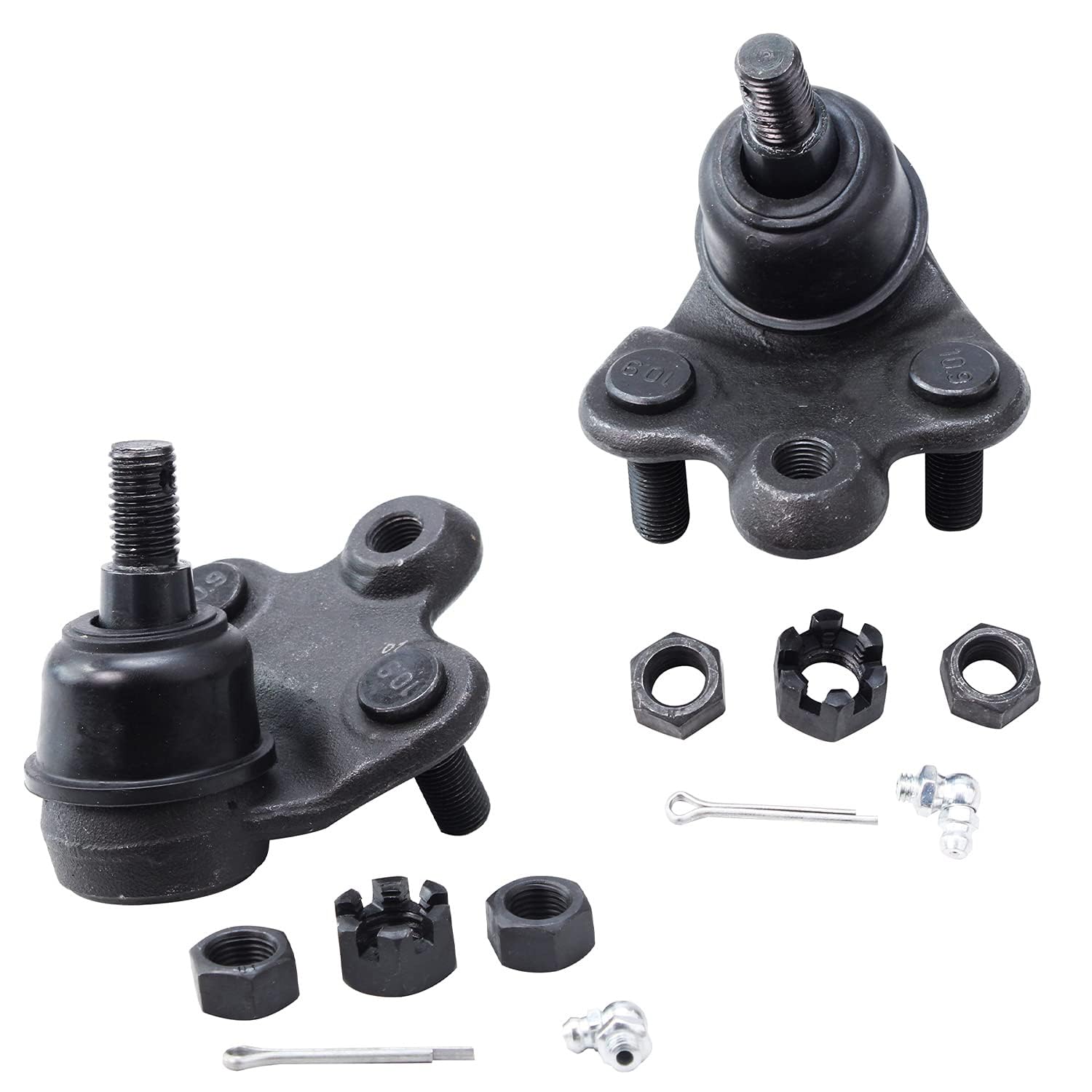 Detroit Axle - Front Lower Control Arms Sway Bars Kit for 2006-2011 Honda Civic — image 7