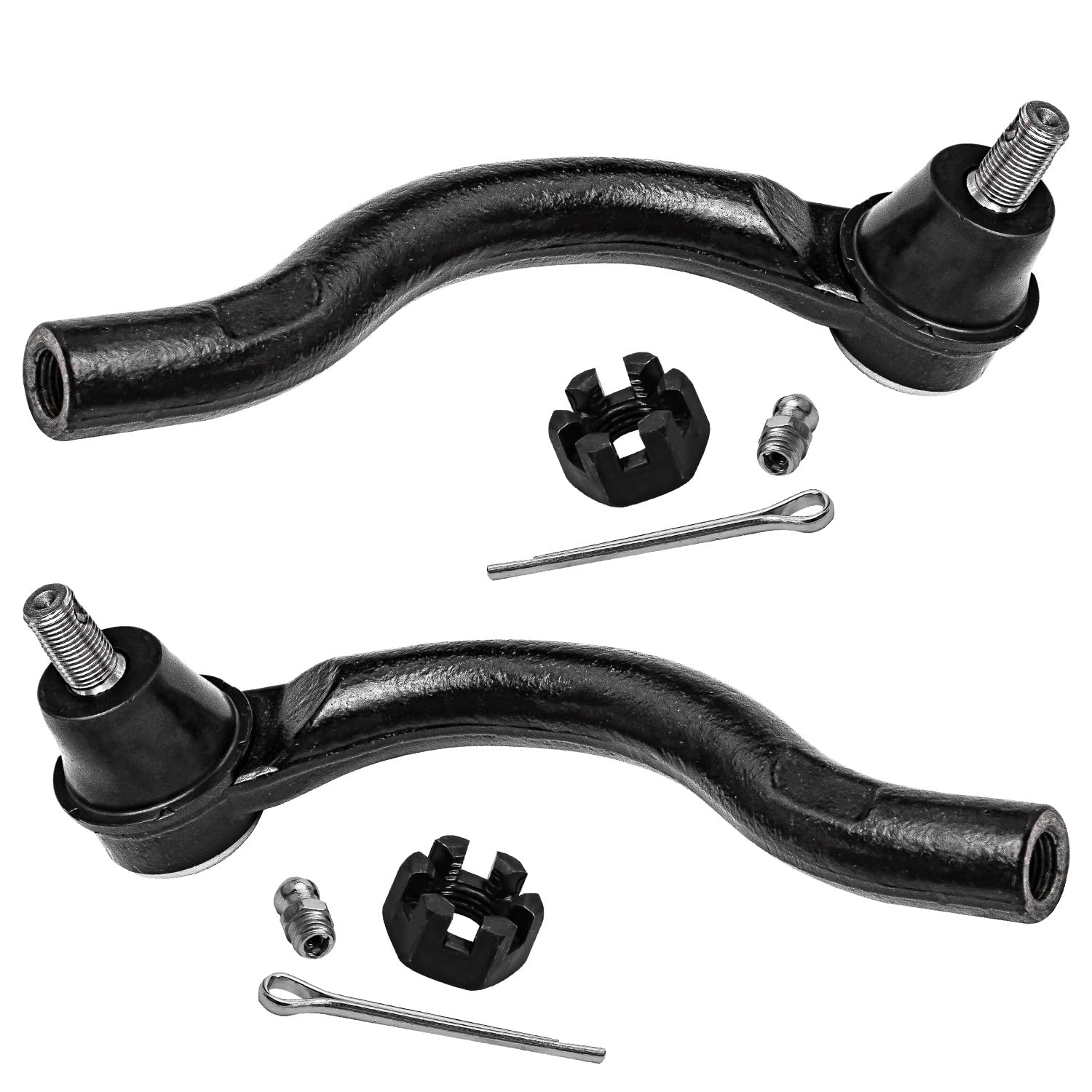 Detroit Axle - 1.8L Front Inner Outer Tie Rods Boots for 2006-2011 Honda Civic — image 5