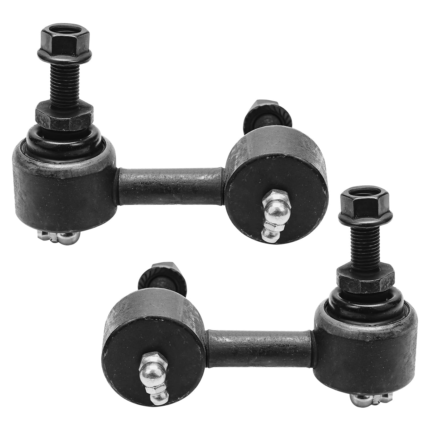 Detroit Axle - Front Outer Tie Rods Lower Ball Joints for 2006-2011 Honda Civic — image 6