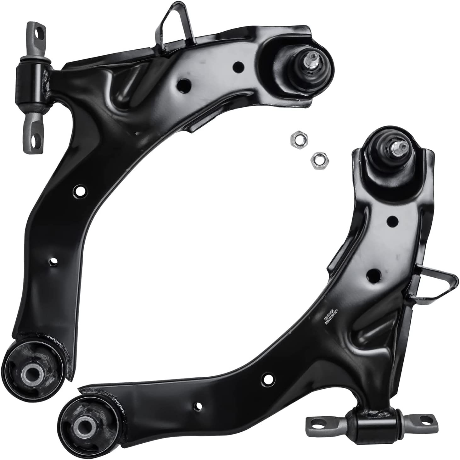 Detroit Axle - Front Lower Control Arms Tie Rods for 2001-2006 Hyundai Elantra — image 4
