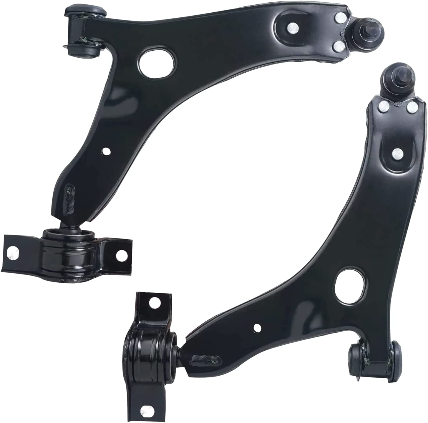 Detroit Axle - Front Struts Control Arms Tie Rods Kit for 2006-2007 Ford Focus — image 5