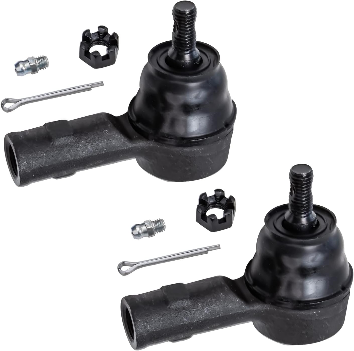Detroit Axle - Front Lower Control Arms Wheel Hubs Tie Rods Kit for Ford Focus — image 7