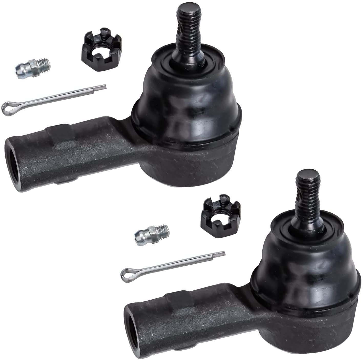 Detroit Axle - Front Struts Tie Rods Sway Bar Links Kit for 2006-2007 Ford Focus — image 6