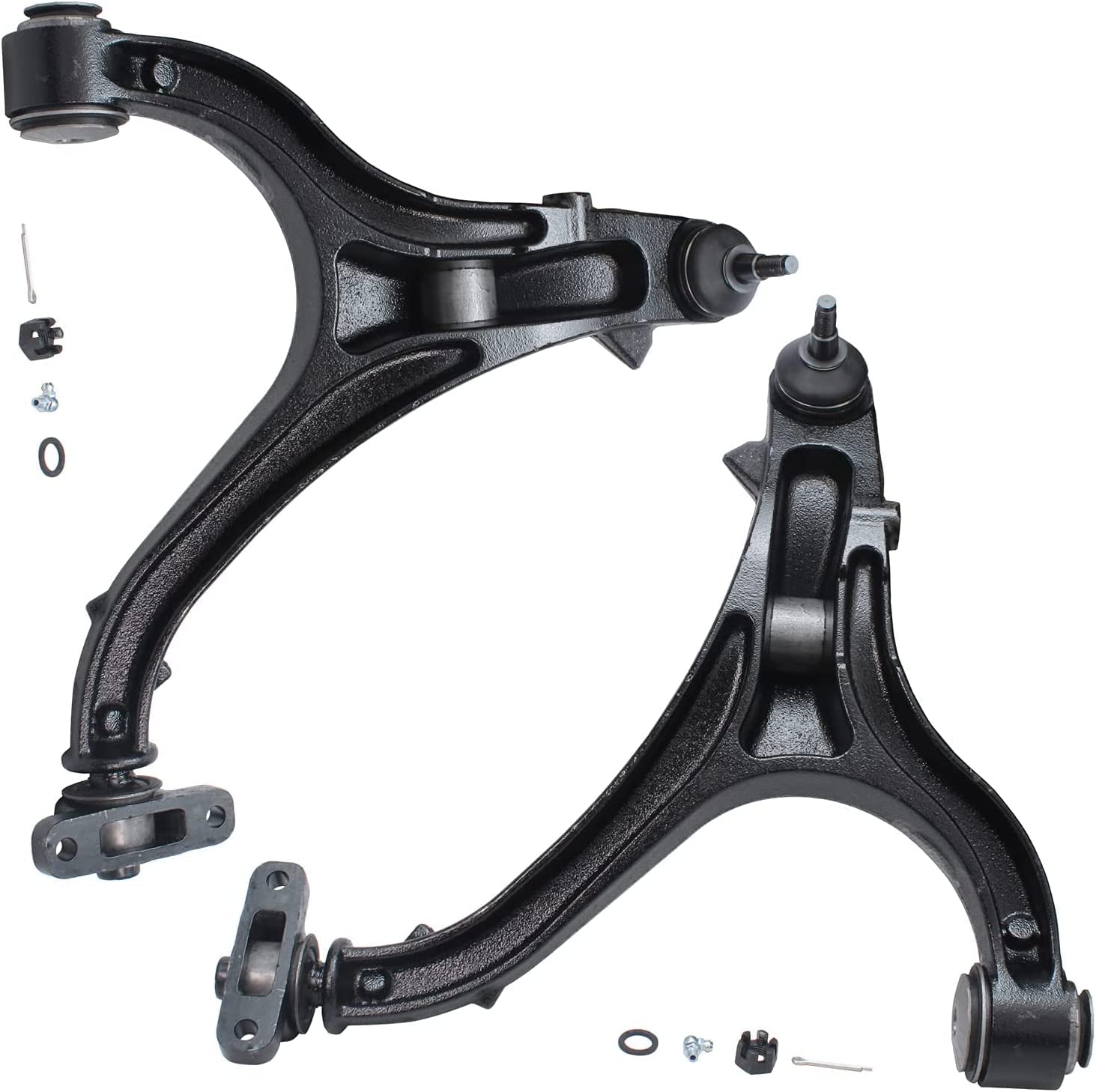 Detroit Axle - Front Control Arms Ball Joints Tie Rods for 05-10 Grand Cherokee — image 4