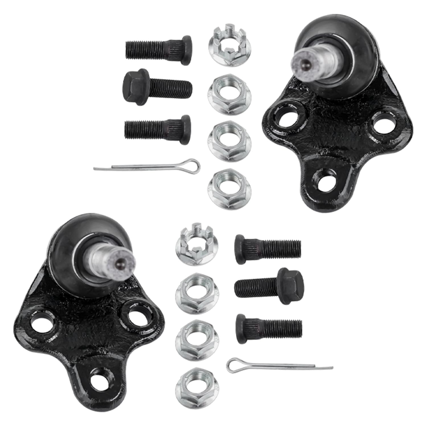 Detroit Axle - Front Lower Control Arms Tie Rods for 2003-2008 Toyota Corolla — image 5