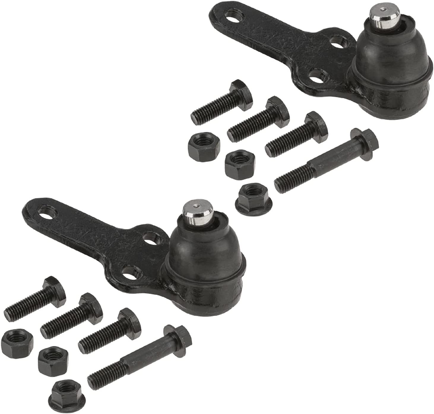 Detroit Axle - Front Outer Tie Rods Lower Ball Joints for 2006-2007 Ford Focus — image 5