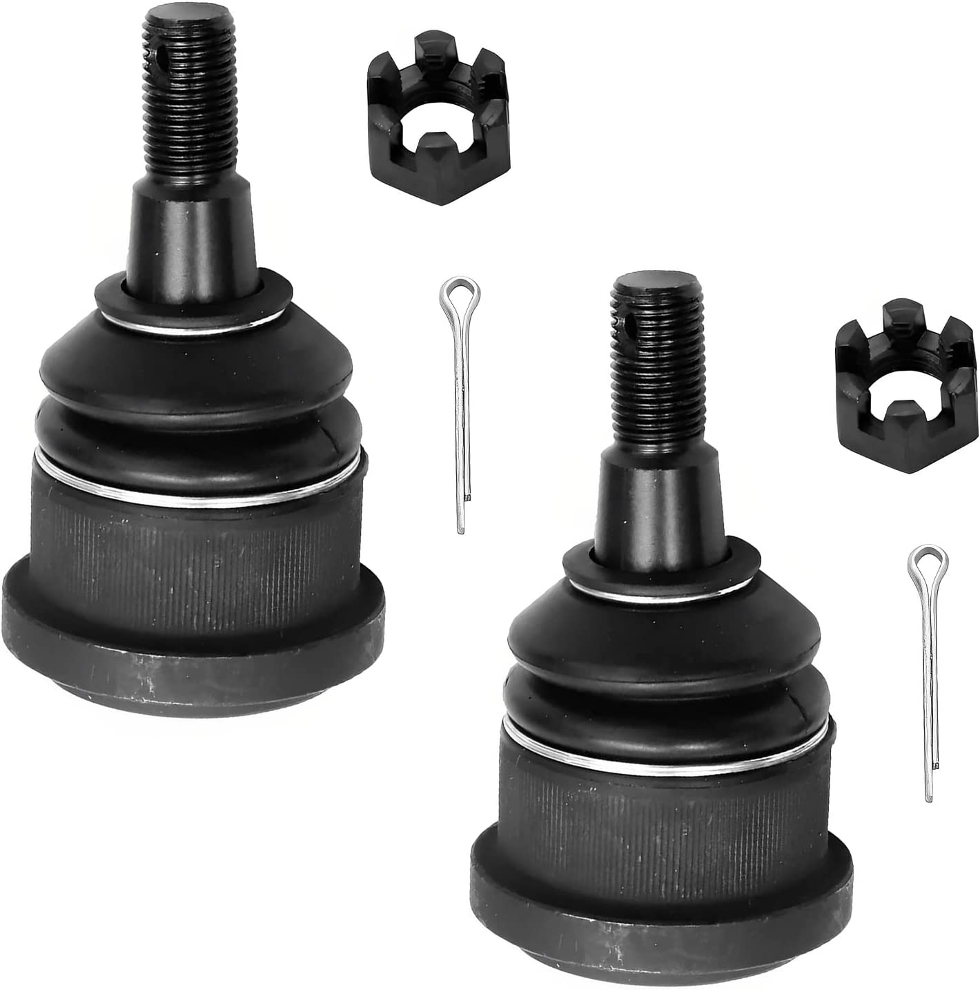 Detroit Axle - Front Outer Tie Rods Lower Ball Joints for 2005-2007 Jeep Liberty — image 5