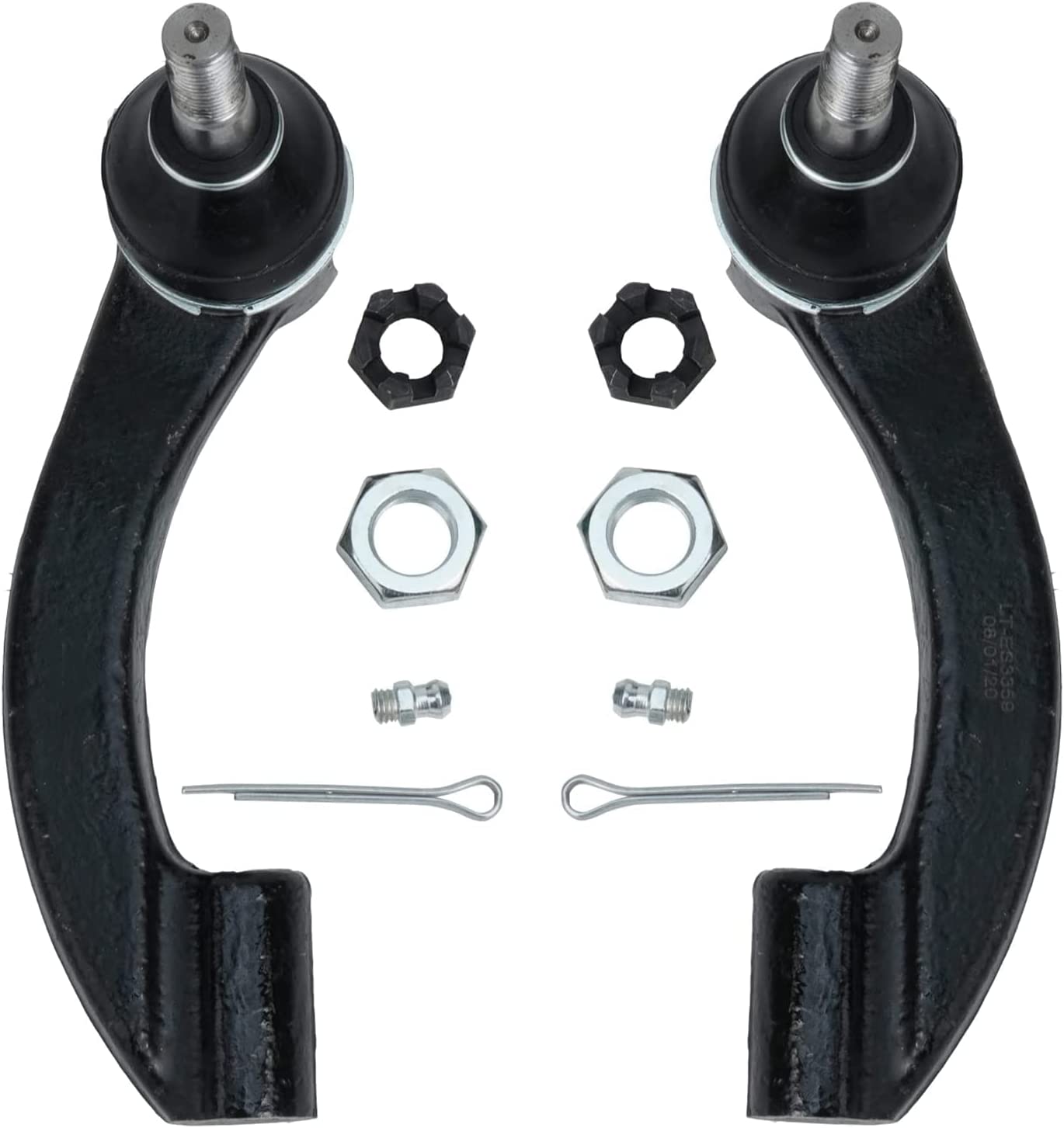 Detroit Axle - Front Upper Ball Joints Tie Rods for 2001 2002-06 Sebring Stratus — image 5