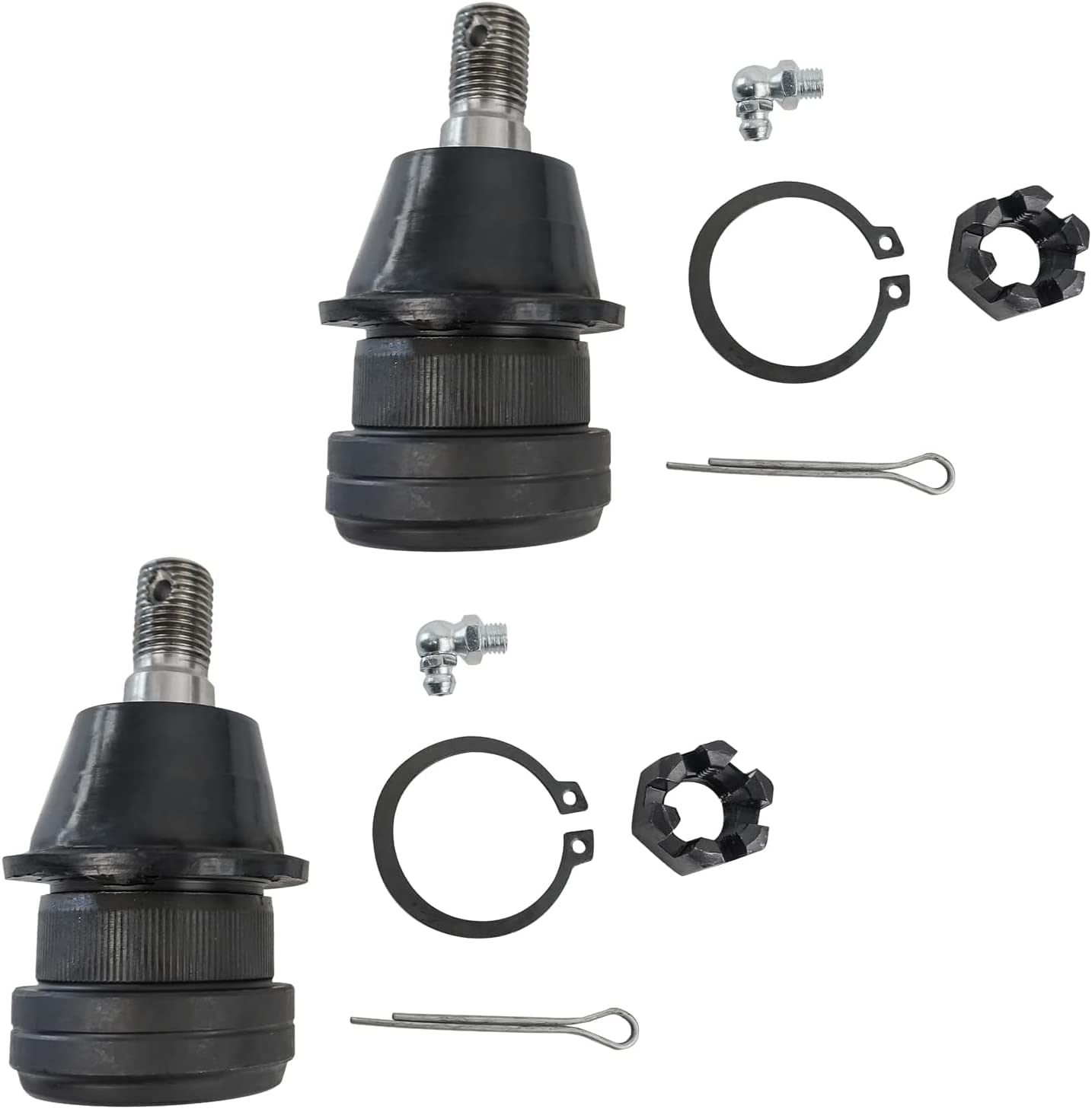 Detroit Axle - Front Upper Ball Joints Tie Rods for 2001 2002-06 Sebring Stratus — image 4