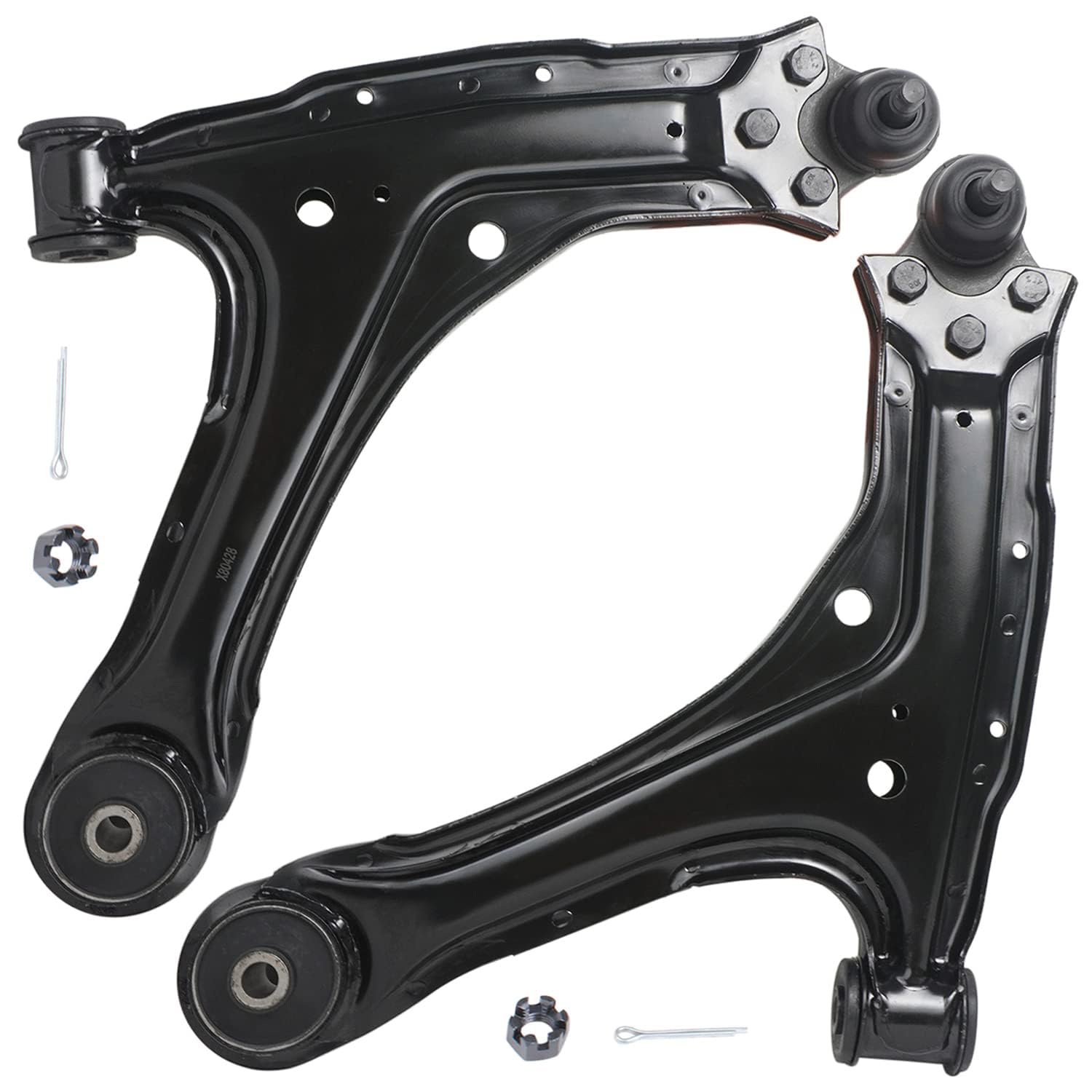 Detroit Axle - Front Lower Control Arms Tie Rods for Chevy Malibu Classic Alero — image 4