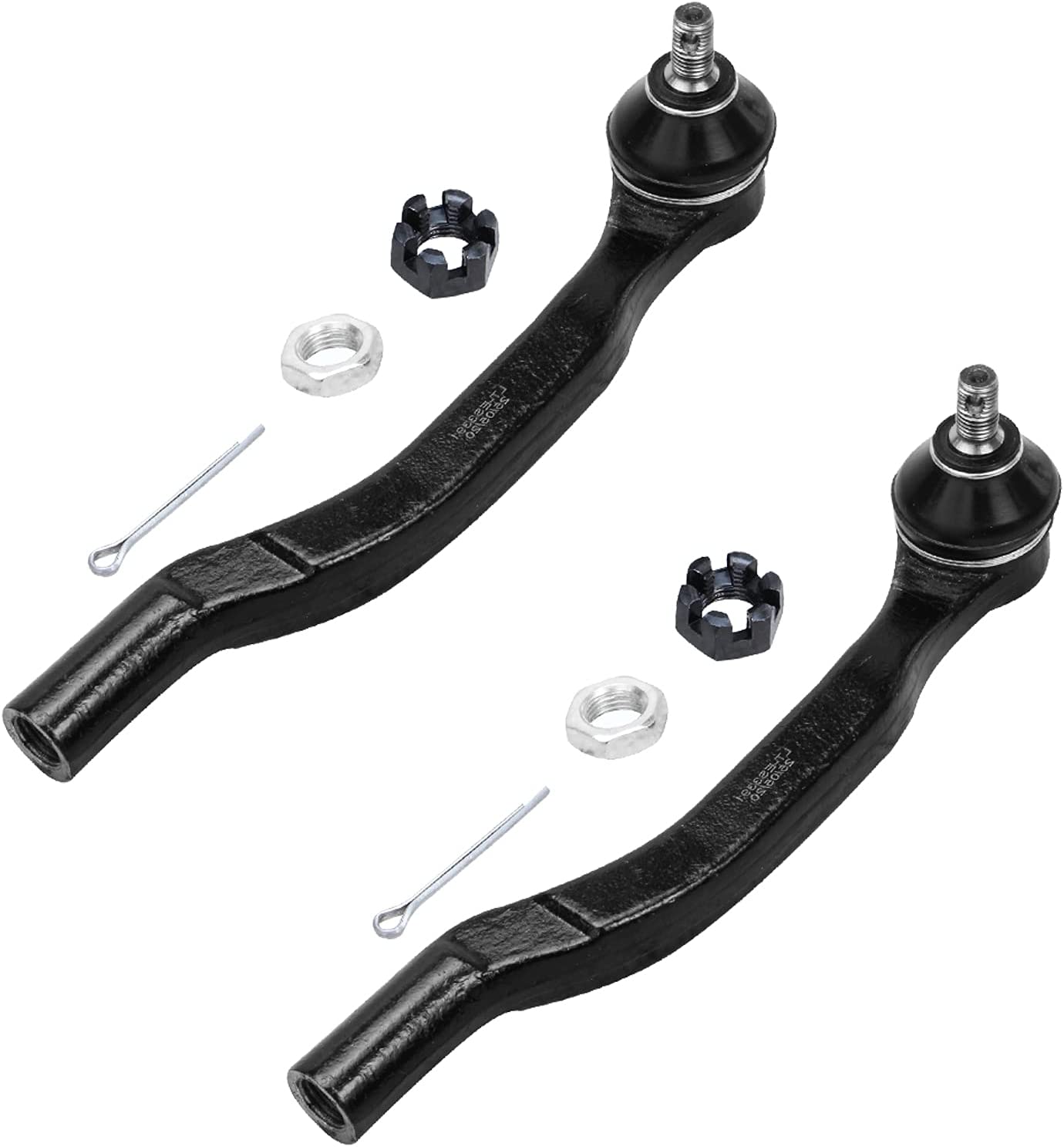 Detroit Axle - Front Outer Tie Rods Lower Ball Joints for Acura CL Honda Accord — image 5