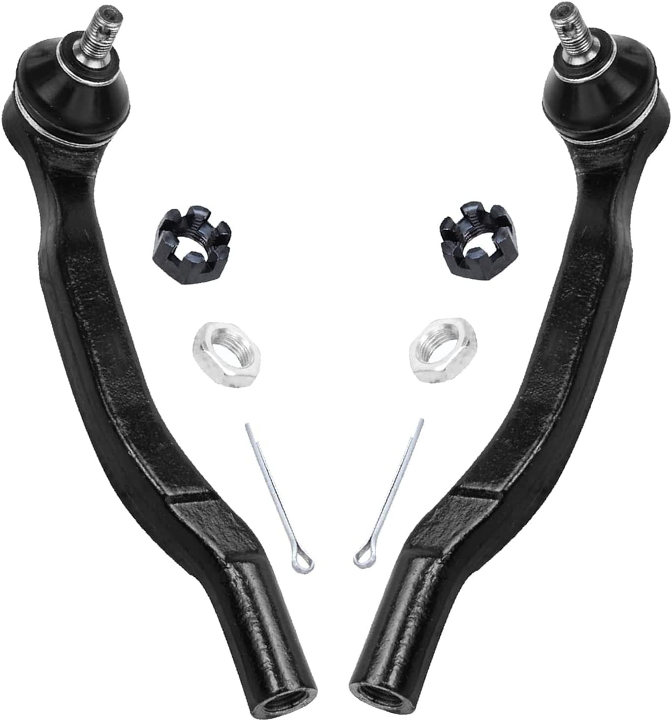 Detroit Axle - Front Inner Outer Tie Rods Kit for Honda Accord Odyssey Acura CL — image 5