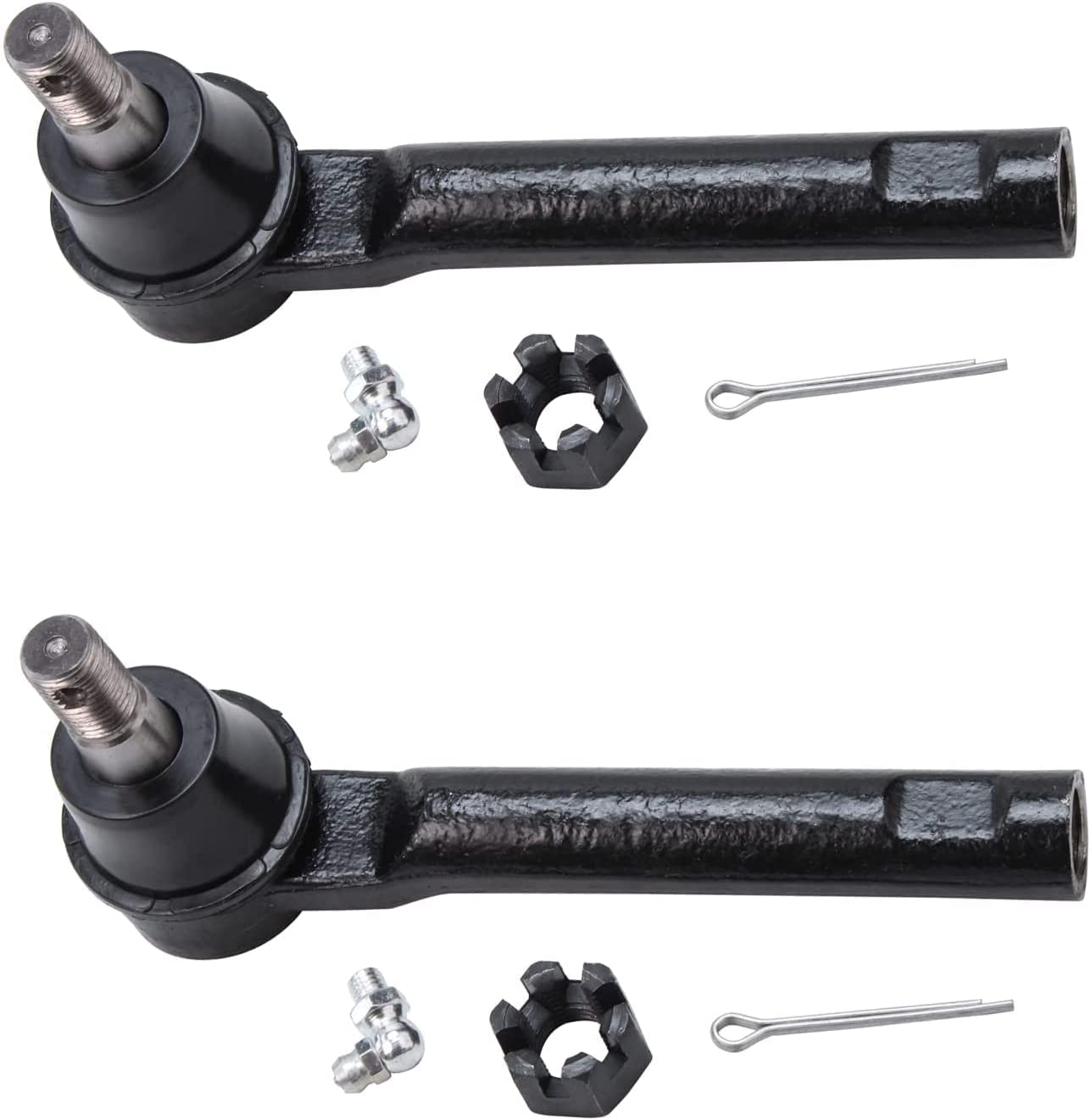 Detroit Axle - Front Lower Control Arms Tie Rods for 2004 2005-2009 Nissan Quest — image 5