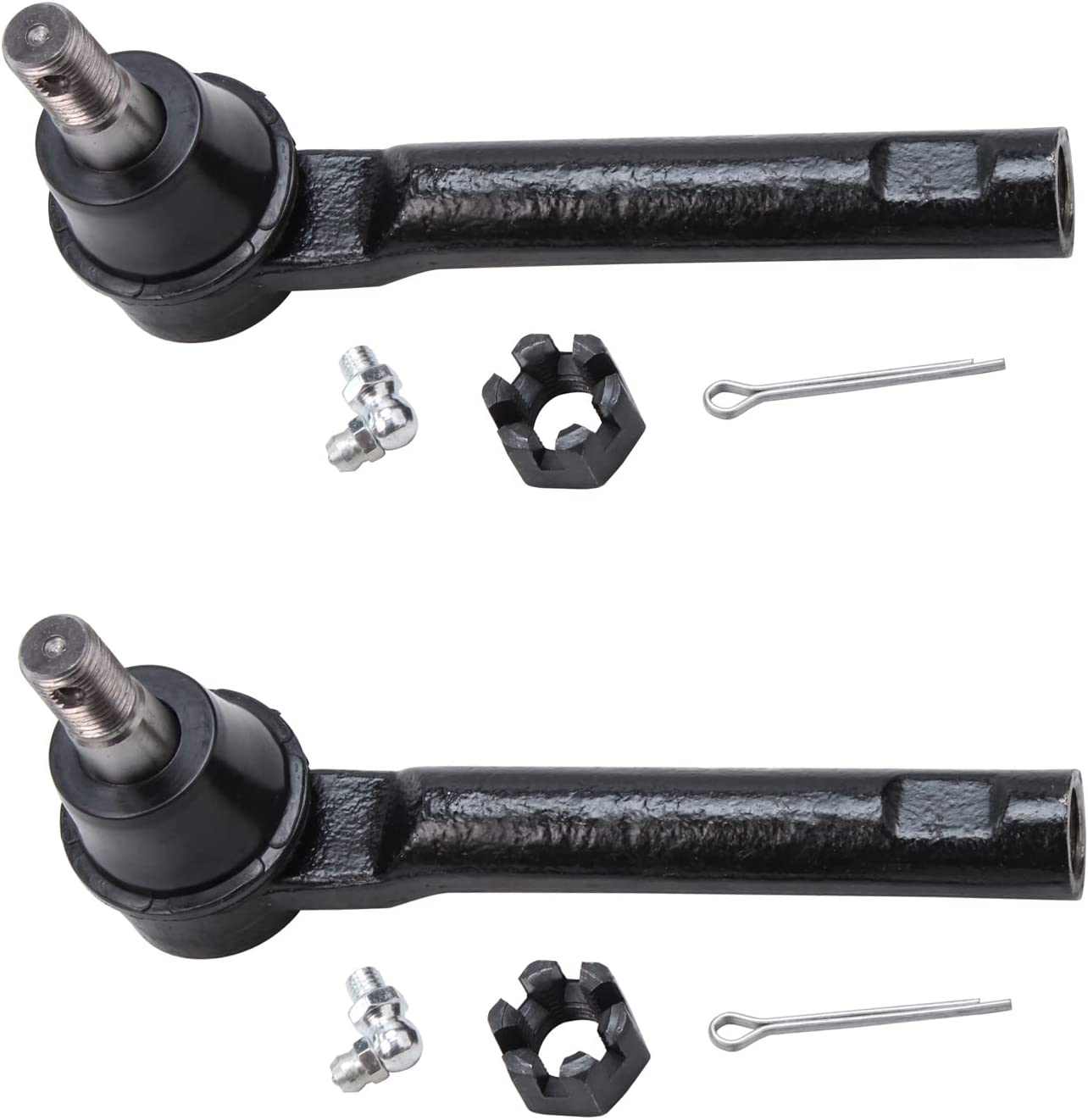 Detroit Axle - Front Wheel Hub and Bearings Tie Rods for 2004-2009 Nissan Quest — image 5