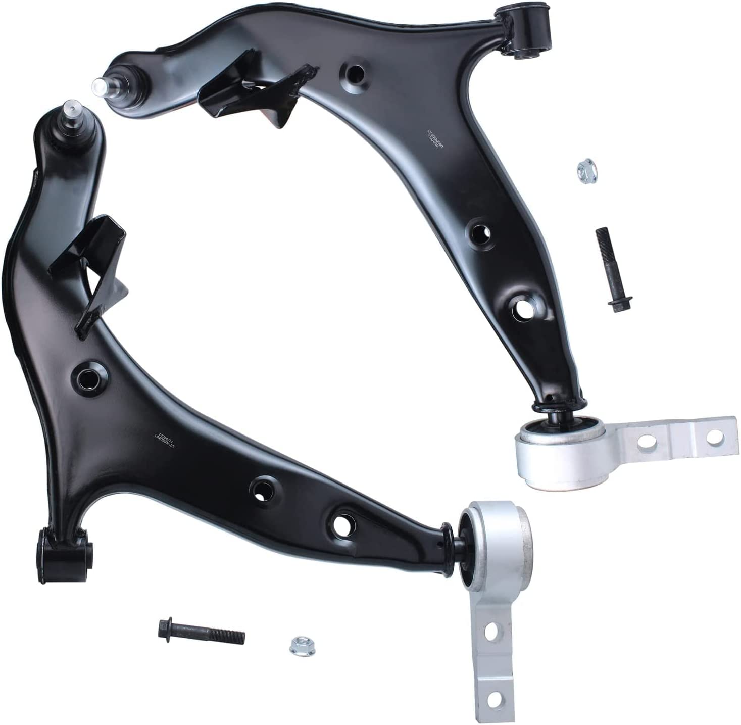 Detroit Axle - Front Lower Control Arms Tie Rods for 2004 2005-2009 Nissan Quest — image 4