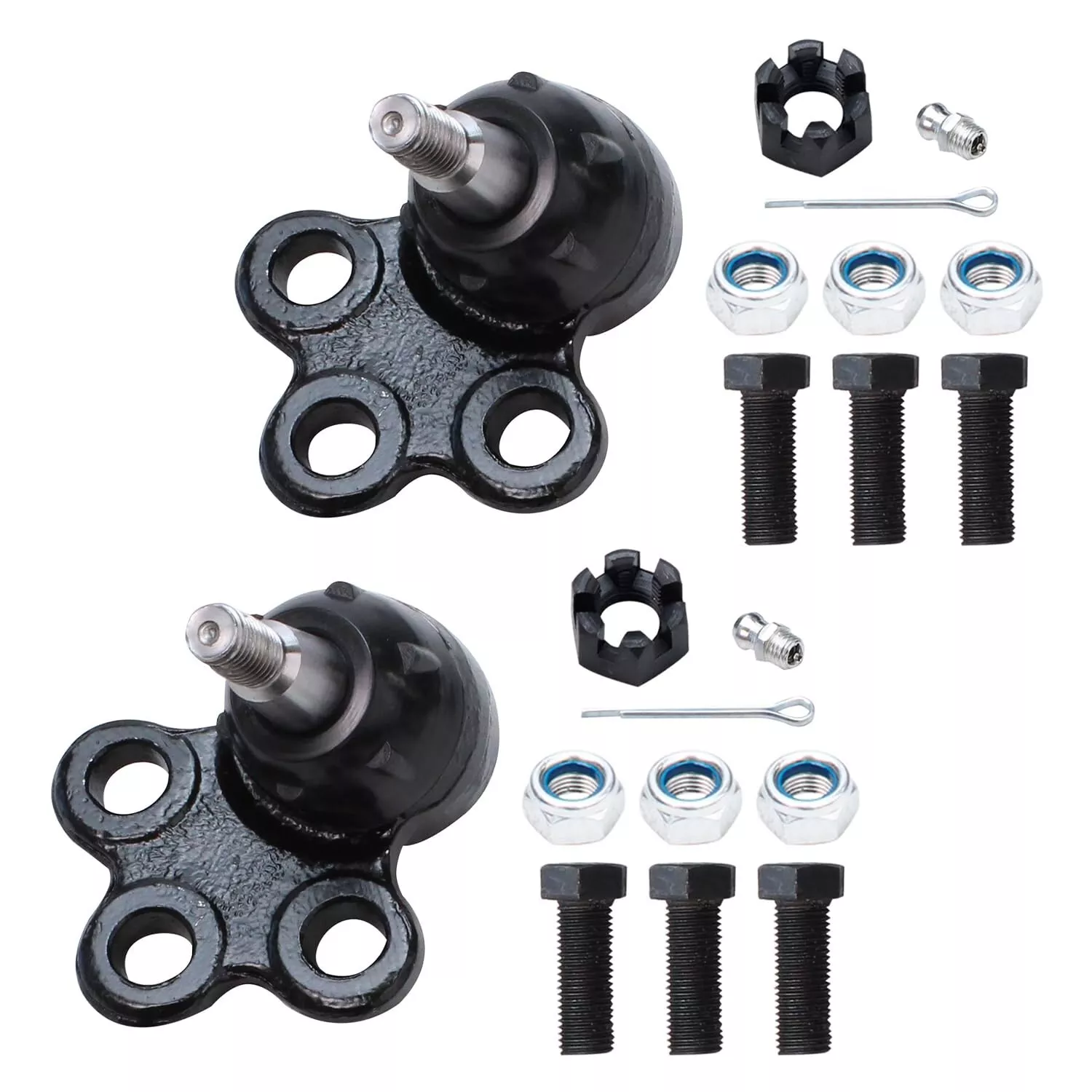 Detroit Axle - Front Rear Struts Lower Ball Joints Tie Rods for 04-08 Grand Prix — image 7