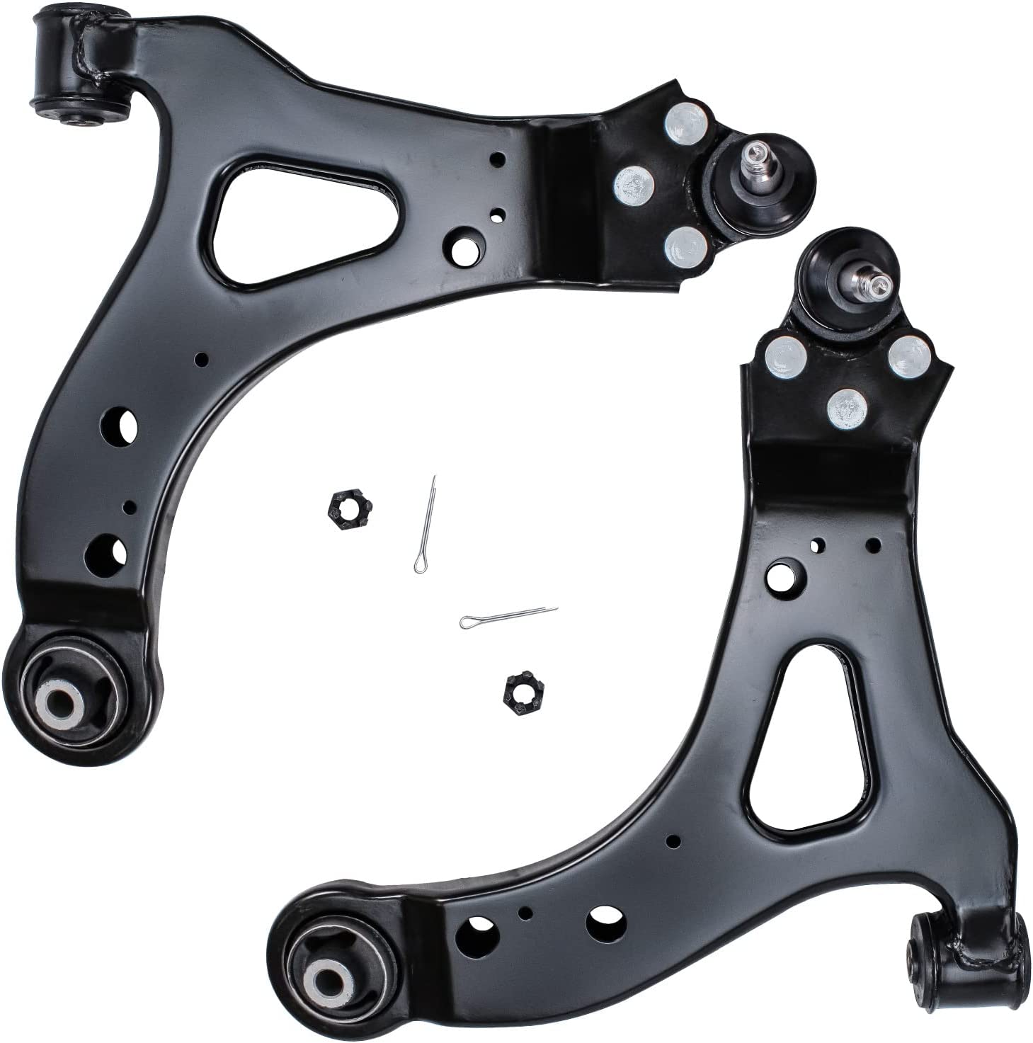 Detroit Axle - FWD Front Lower Control Arms Outer Tie Rods for Uplander Montana — image 4
