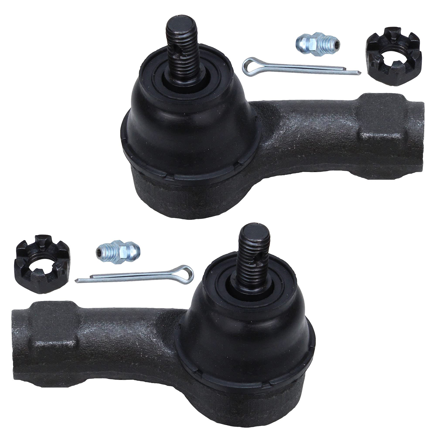 Detroit Axle - Front Rack and Pinion Outer Tie Rods for 2008-2011 Ford Focus — image 5