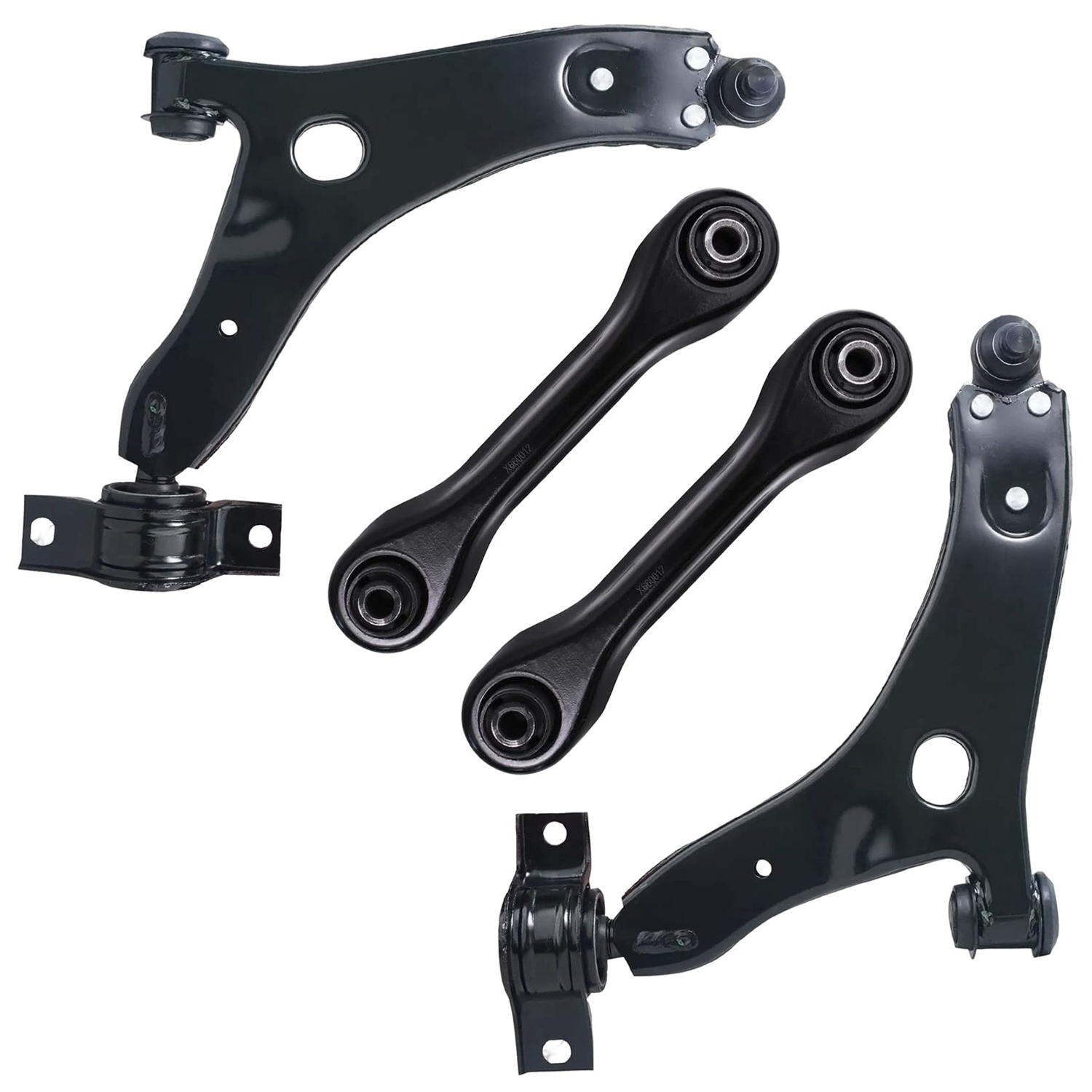 4pc Front & Rear Lower Forward Control Arms Kit