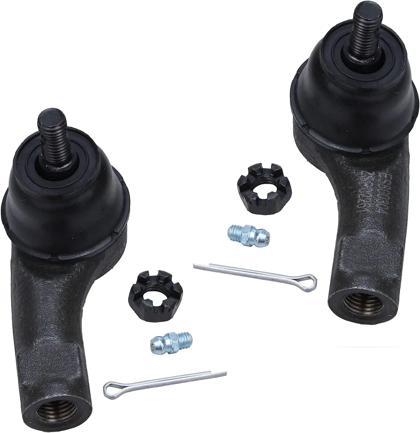 Detroit Axle - Front Inner and Outer Tie Rod Ends Assembly for 2008 Ford Focus — image 4