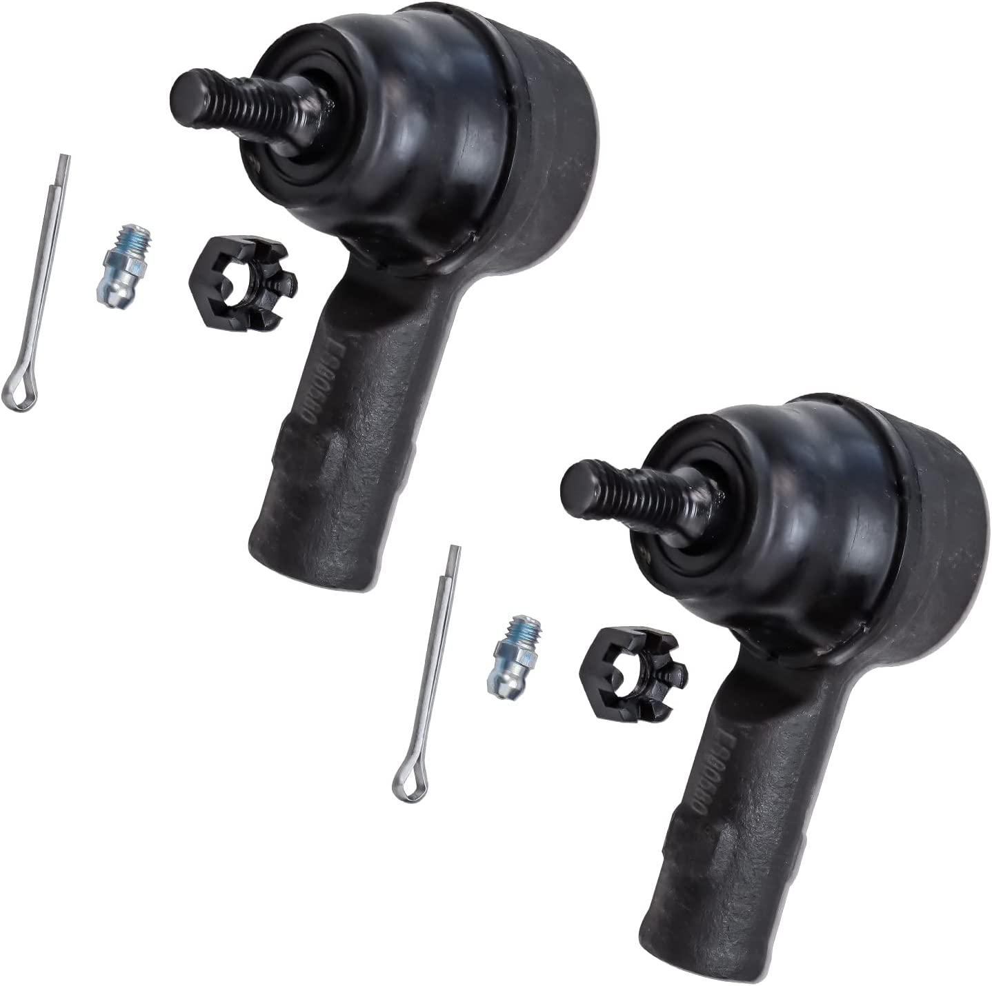Detroit Axle - Front Lower Control Arms Outer Tie Rods for 2006-2007 Ford Focus — image 6