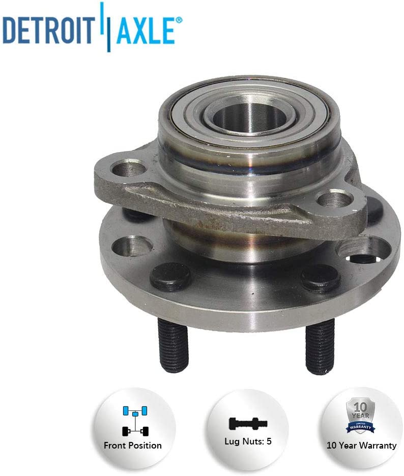 Detroit Axle - Front Wheel Hub and Bearings for Chevy Cavalier Pontiac Sunfire — image 7