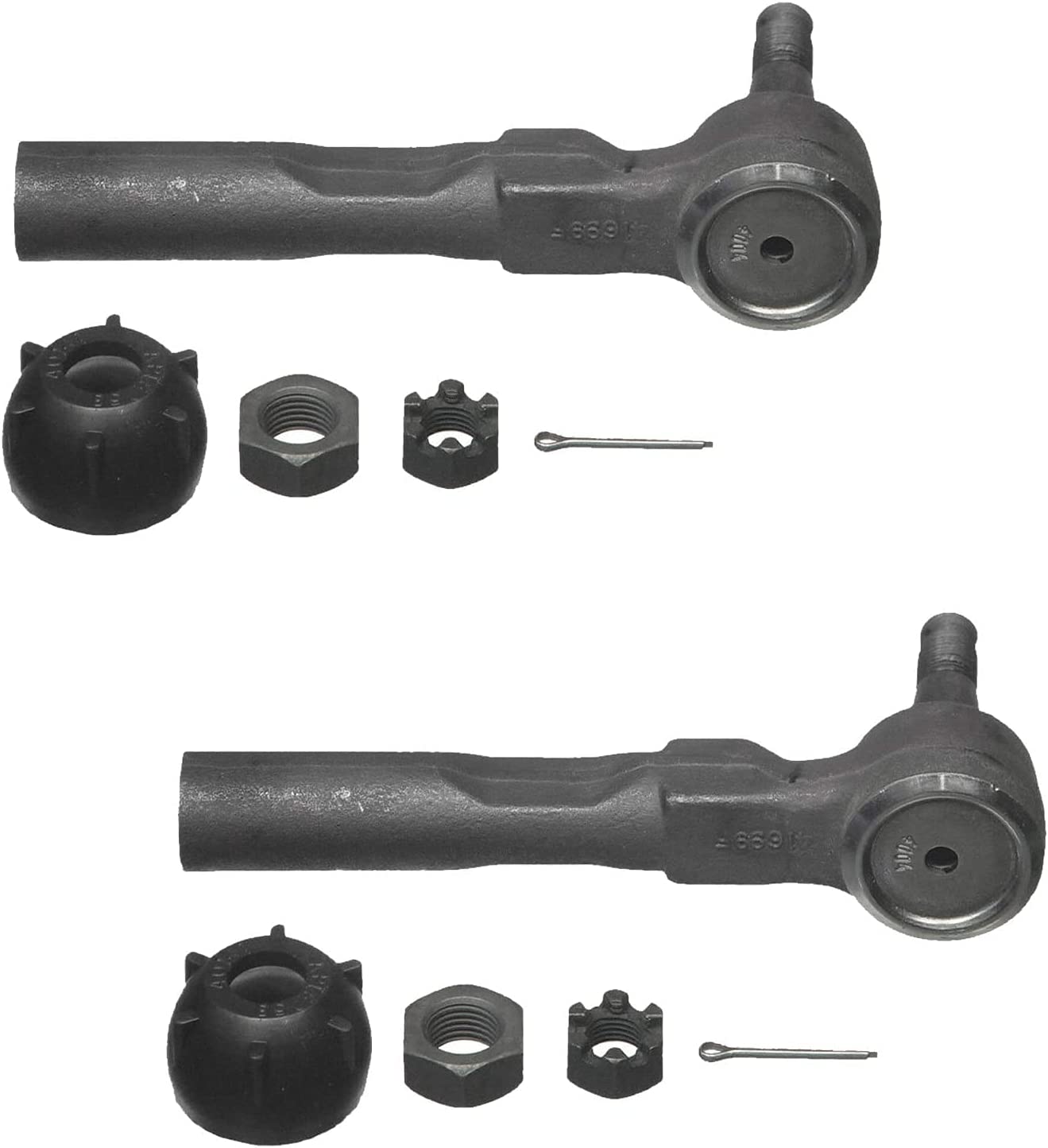 Detroit Axle - Front Inner  Outer Tie Rods for Chevy Cavalier Pontiac Sunfire — image 5