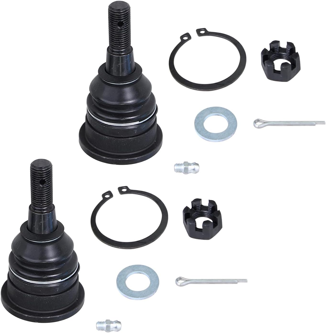 Detroit Axle - 2WD Front Upper Lower Ball Joints for Dodge Ram 1500 2500 3500 — image 4
