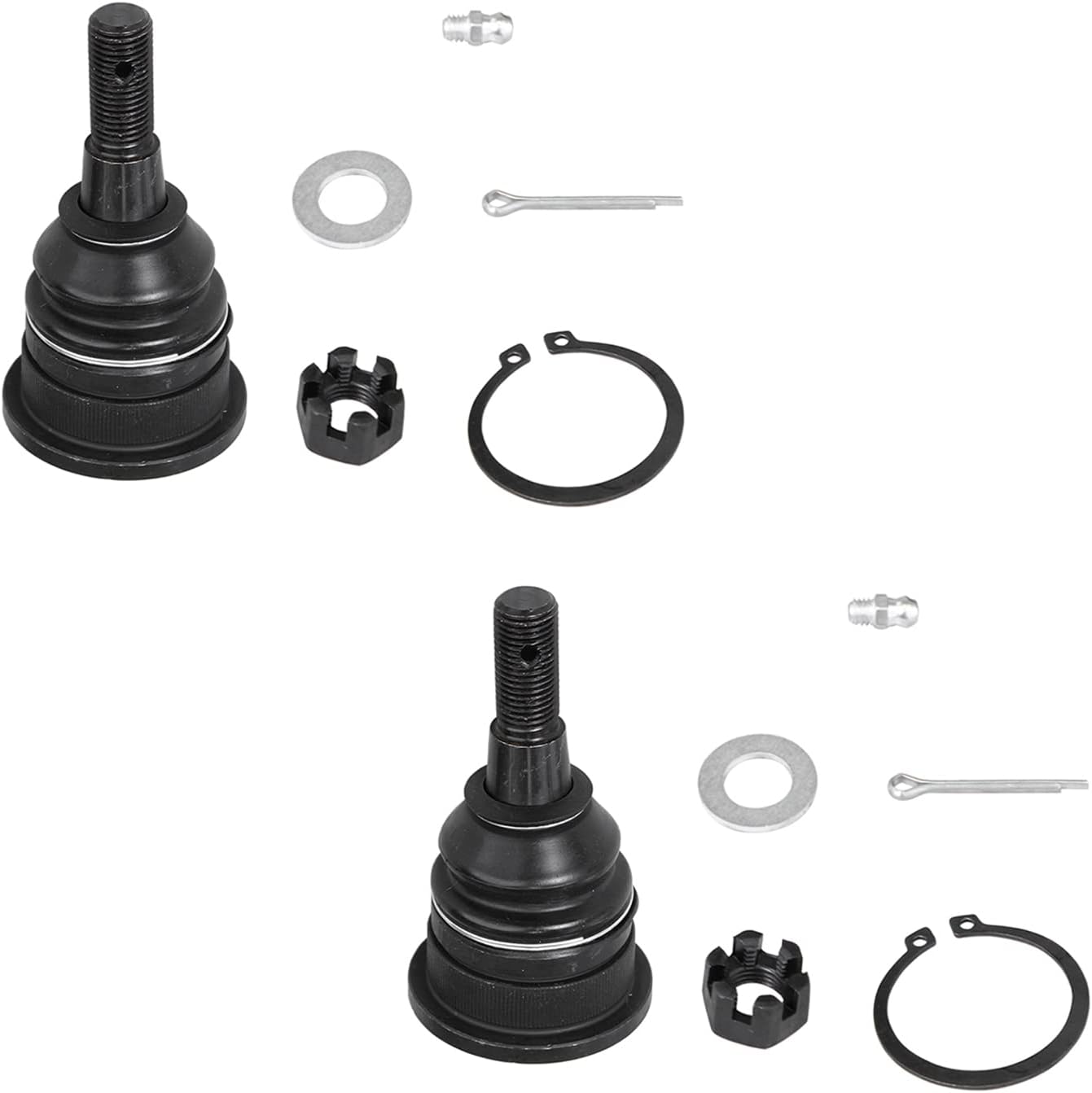 Detroit Axle - Front Outer Tie Rods Upper Ball Joints for Ram 1500 2500 3500 — image 5