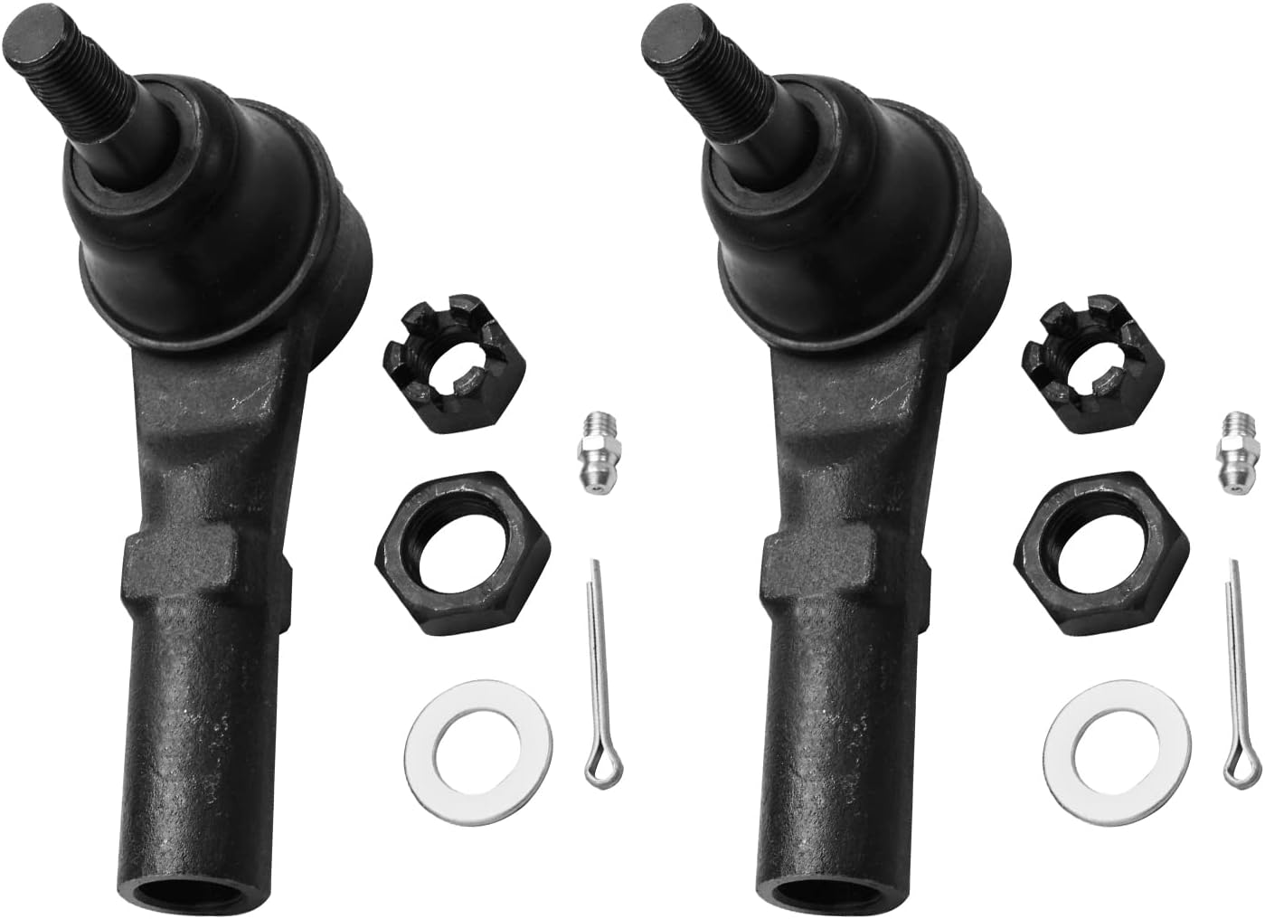 Detroit Axle - Front Outer Tie Rods Upper Ball Joints for Ram 1500 2500 3500 — image 4