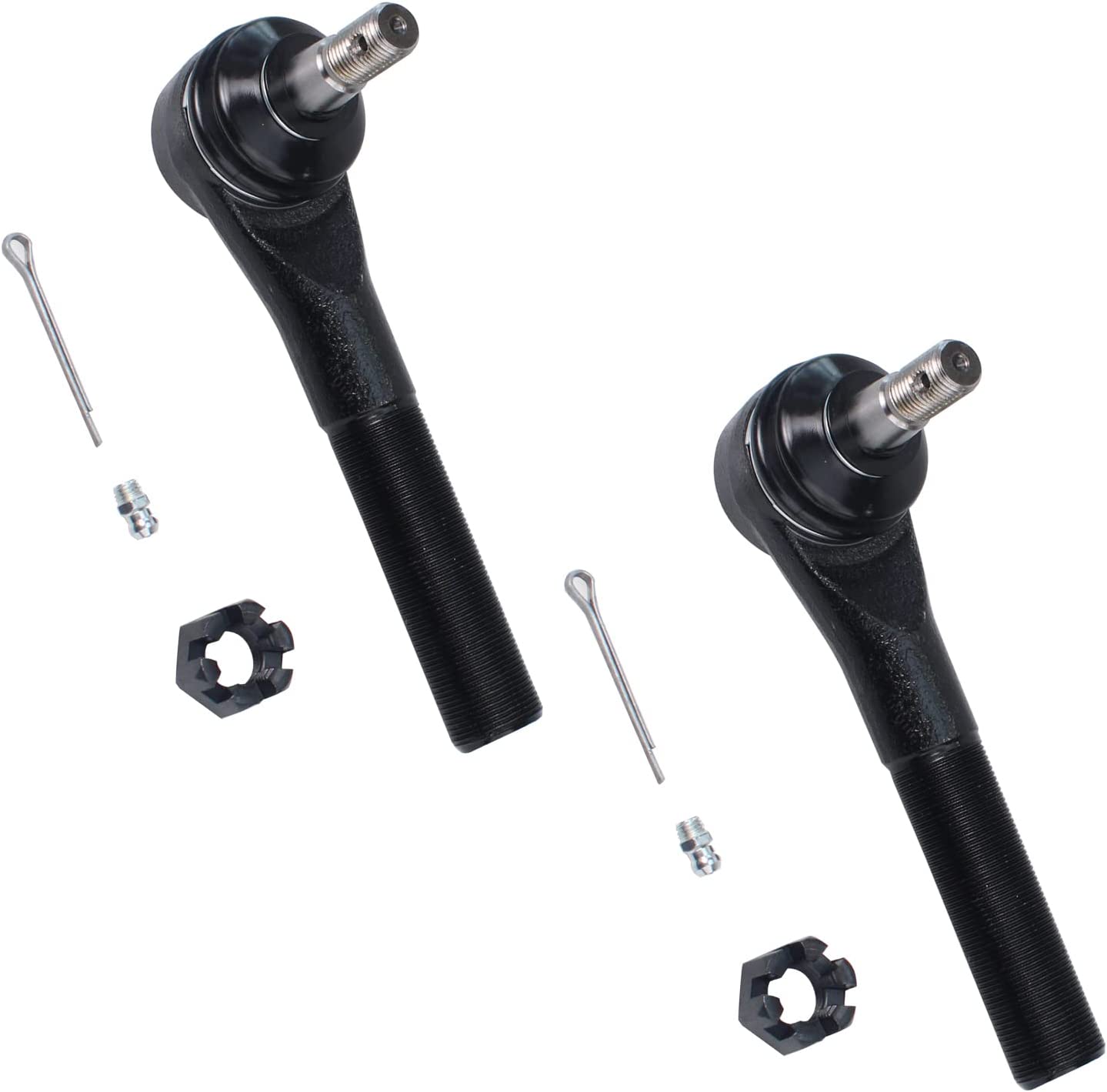 Detroit Axle - 4WD Front Lower Ball Joints Tie Rods for 1998-1999 Ram 1500 2500 — image 5