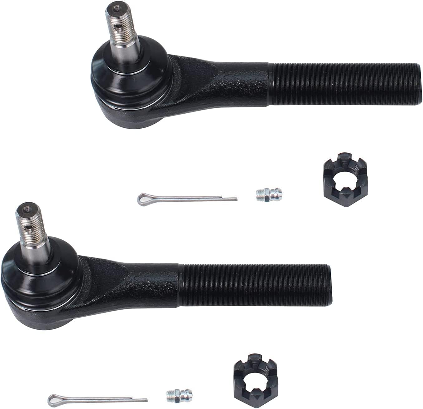Detroit Axle - 4WD Front Left Outer Tie Rods Sway Bars for 98-99 Dodge Ram 2500 — image 4