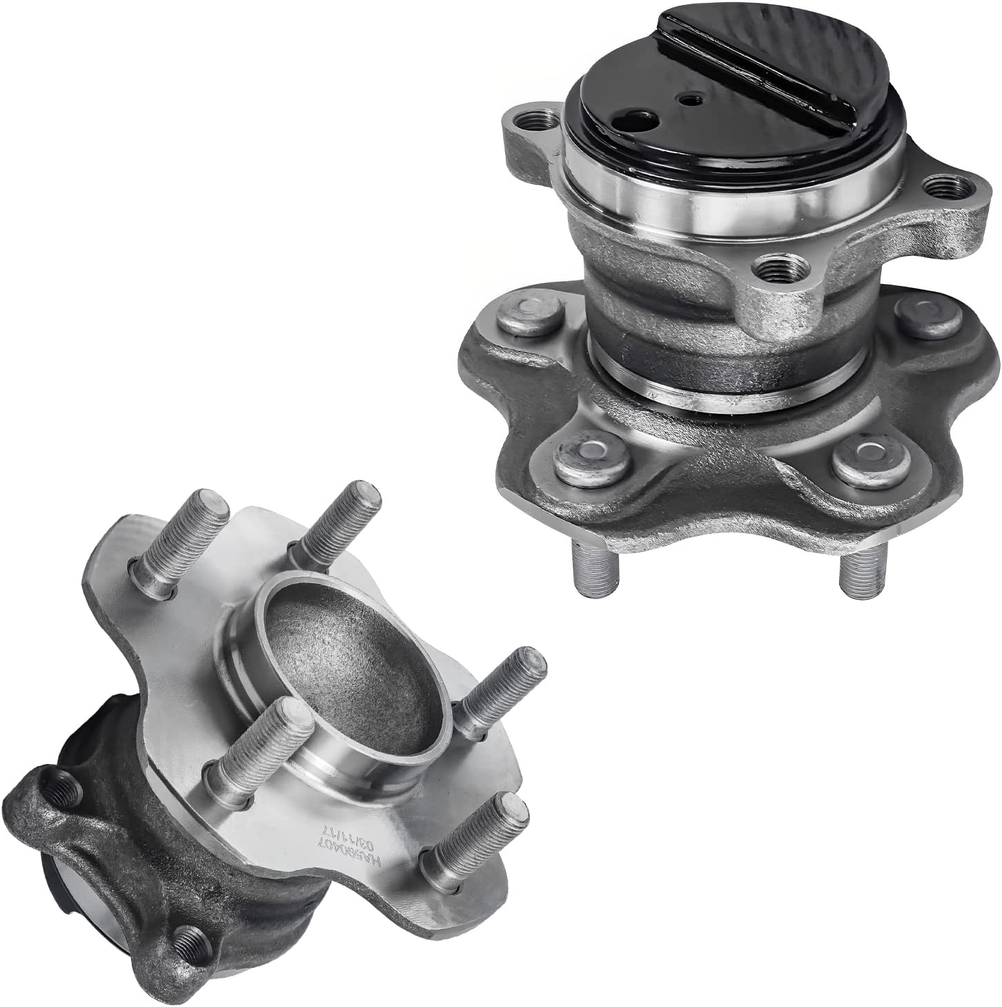 Detroit Axle - Front  Rear Wheel Hub and Bearings Kit for Nissan Juke Leaf — image 5
