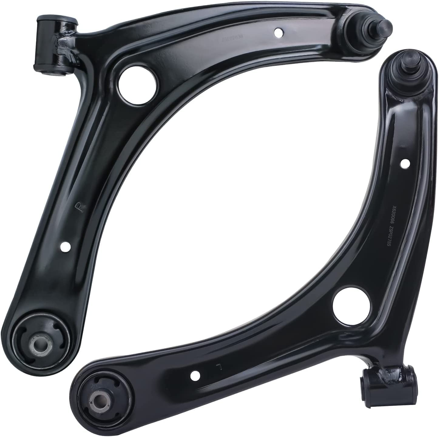 Detroit Axle - Front Lower Control Arms Outer Tie Rods for Jeep Patriot Compass — image 4