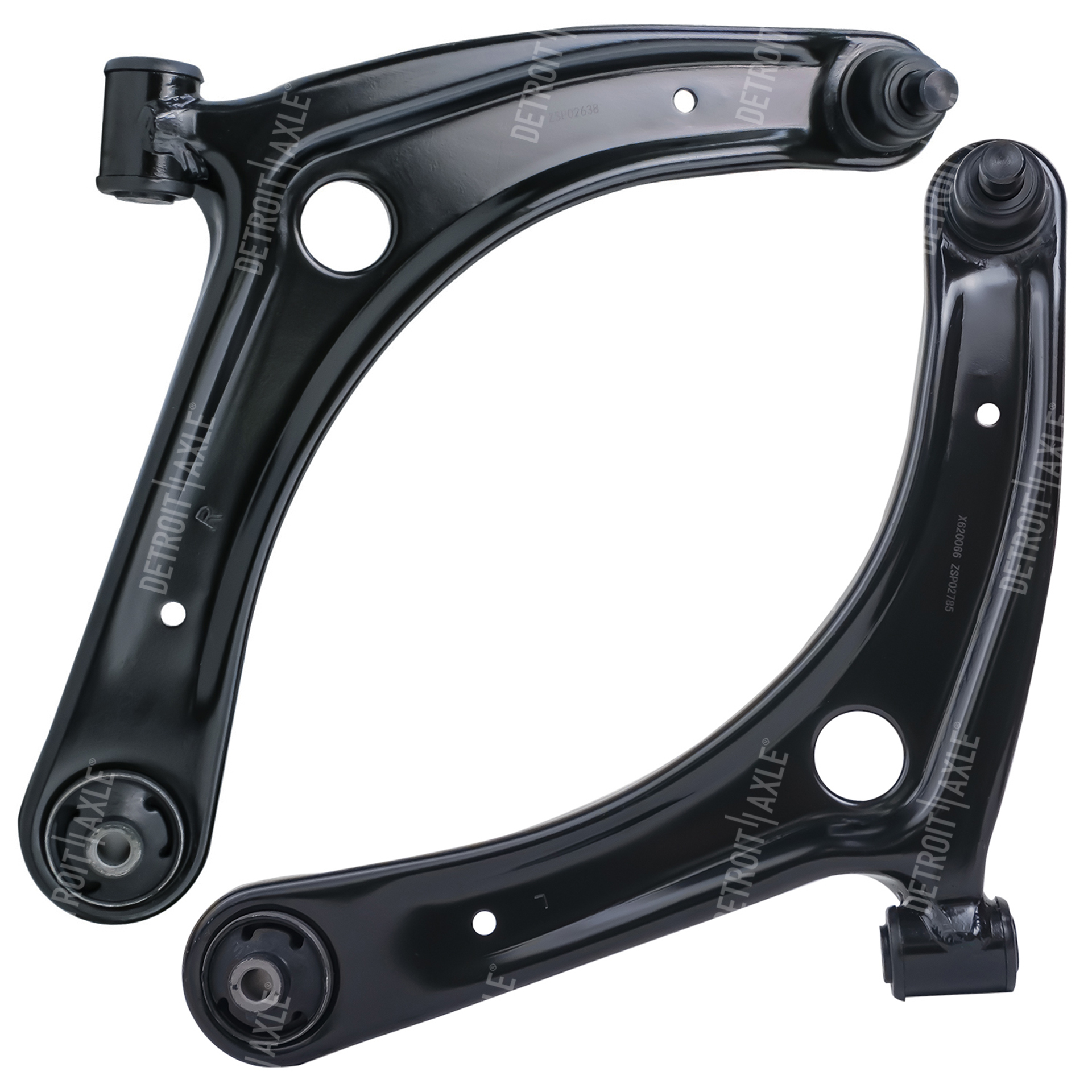 Detroit Axle - Front Lower Control Arms Kit for Jeep Compass Patriot Caliber — image 4