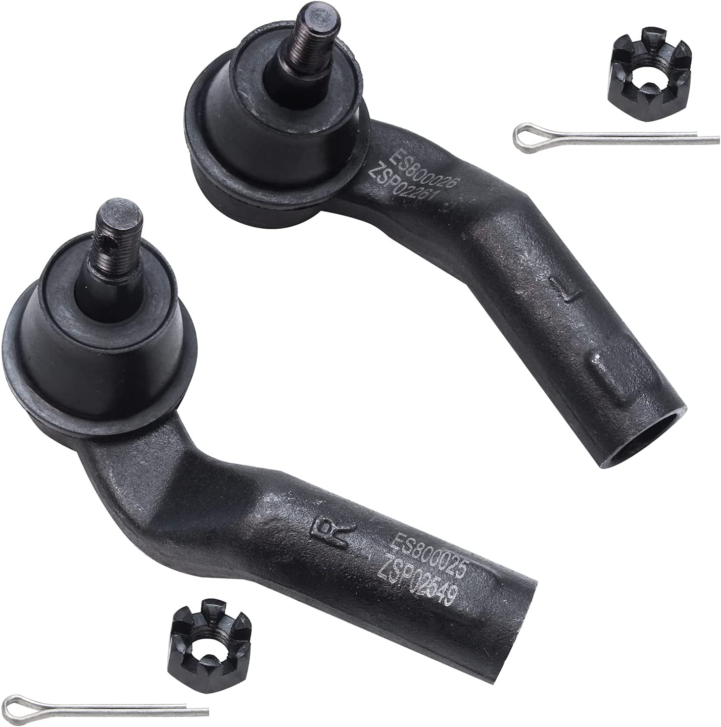 Detroit Axle - Front Inner Outer Tie Rods Boots for Mazda 3 Sport 5 — image 5