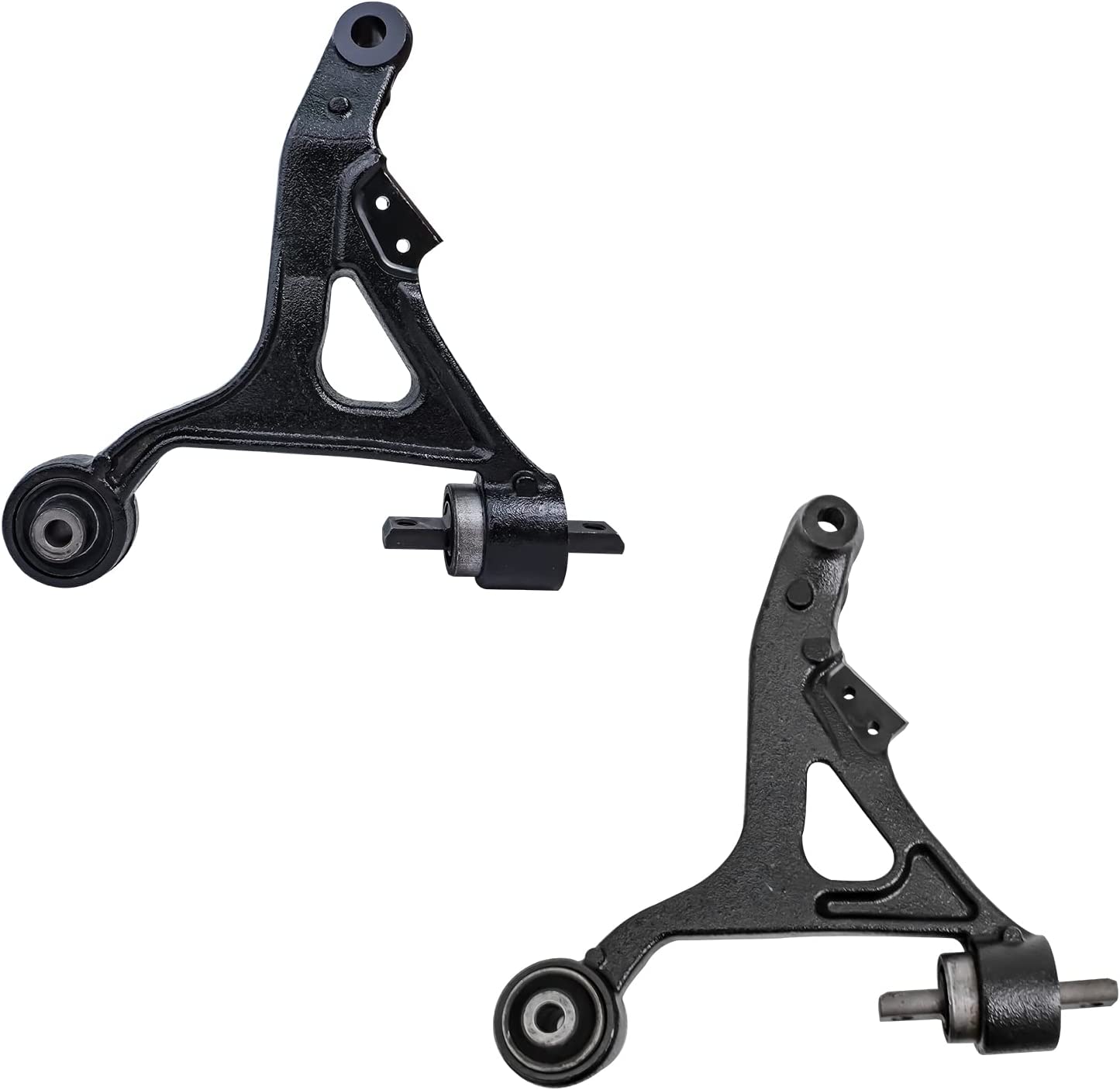 Detroit Axle - FWD Front Lower Control Arms Outer Tie Rods for 2007 Volvo S60 — image 4