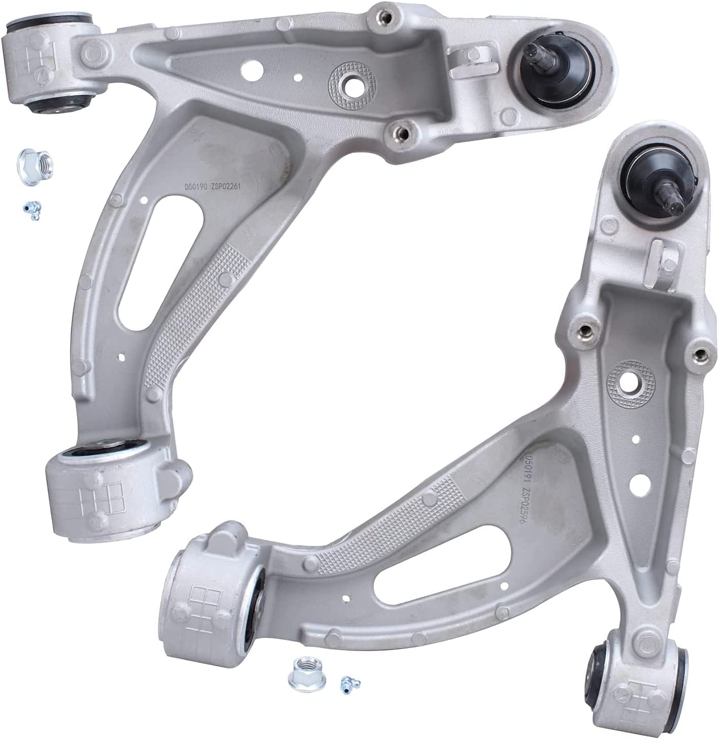 Detroit Axle - RWD Front Control Arms Sway Bars Tie Rods for 03-07 Cadillac CTS — image 5
