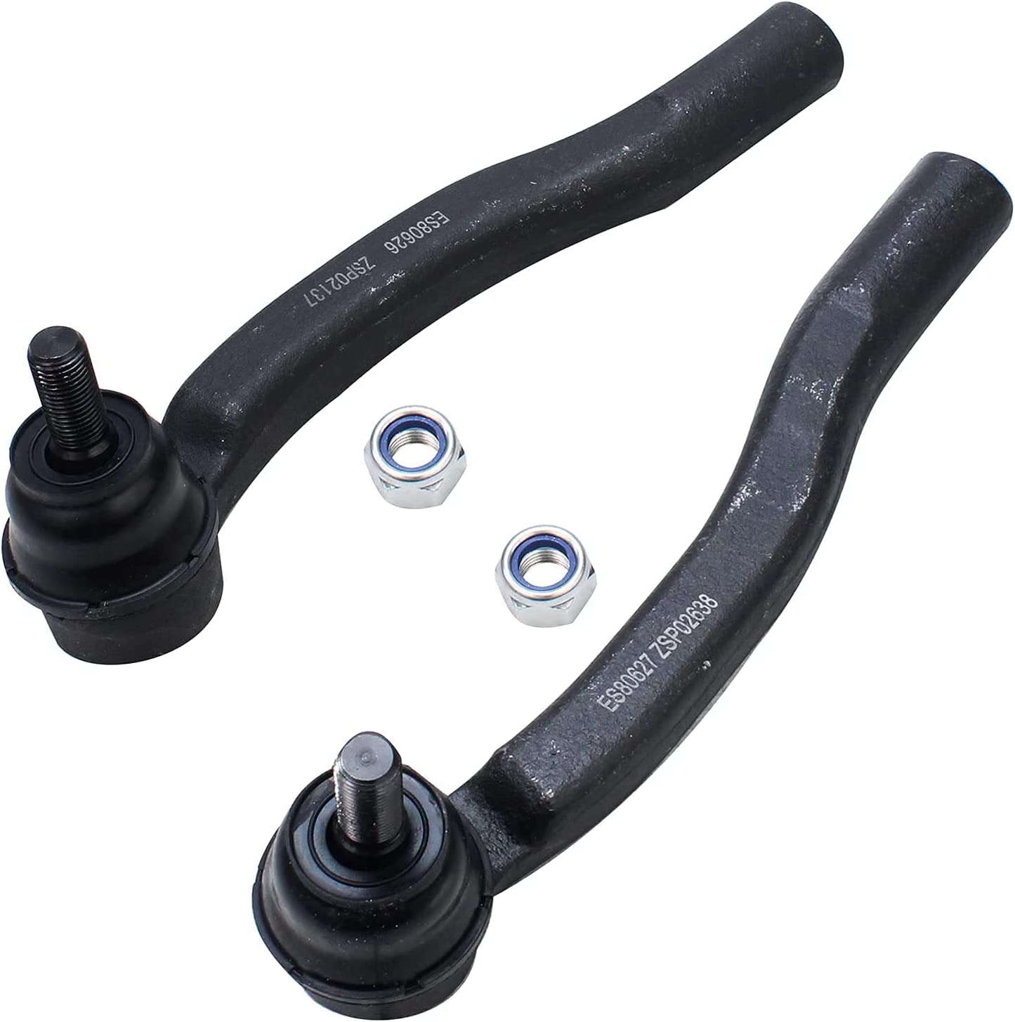 Detroit Axle - Front Lower Control Arms Outer Tie Rods for 2004-10 Toyota Sienna — image 5
