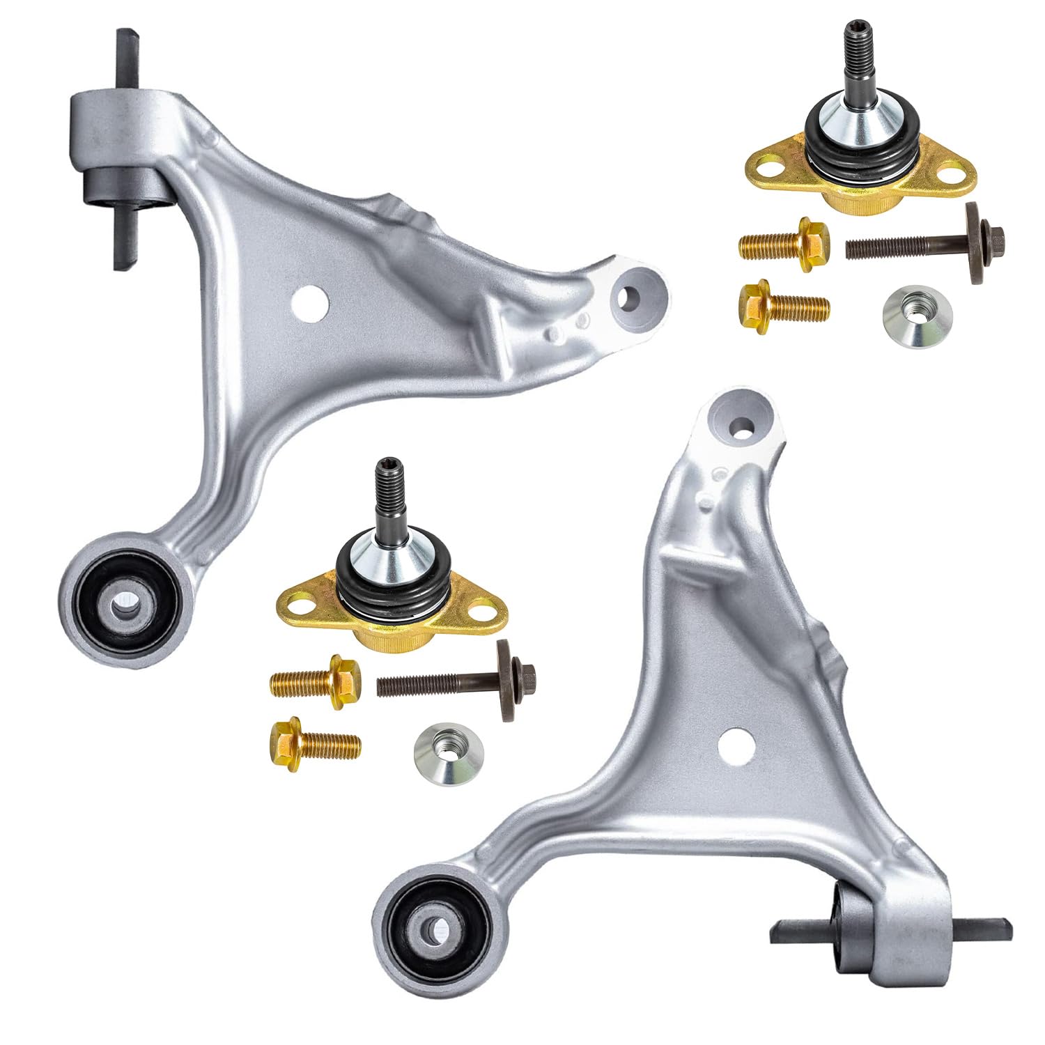 4pc Front Lower Control Arms Ball Joints Suspension Kit