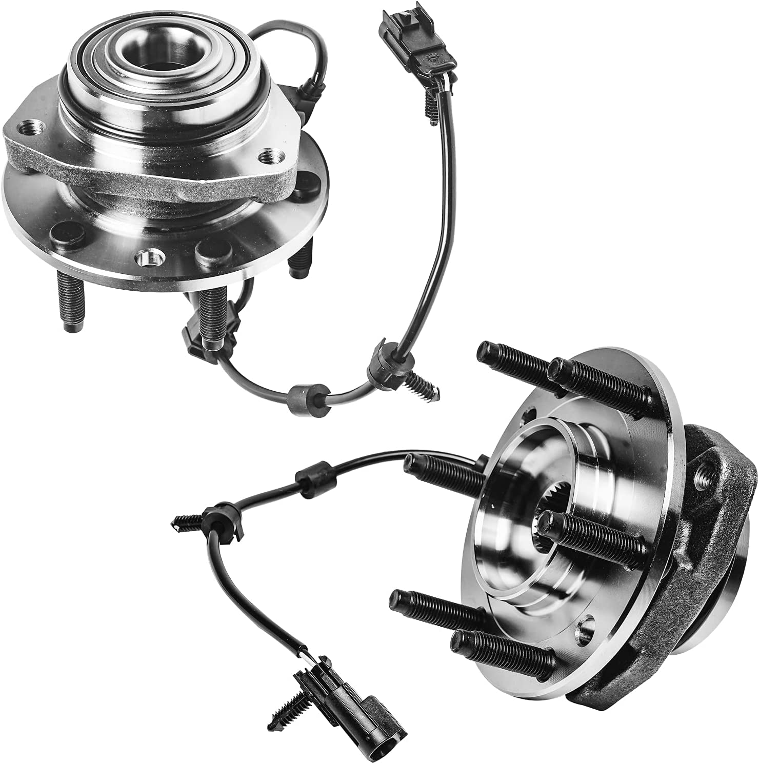 Detroit Axle - Front Control Arms Struts Wheel Hubs for Chevy Trailblazer Envoy — image 9