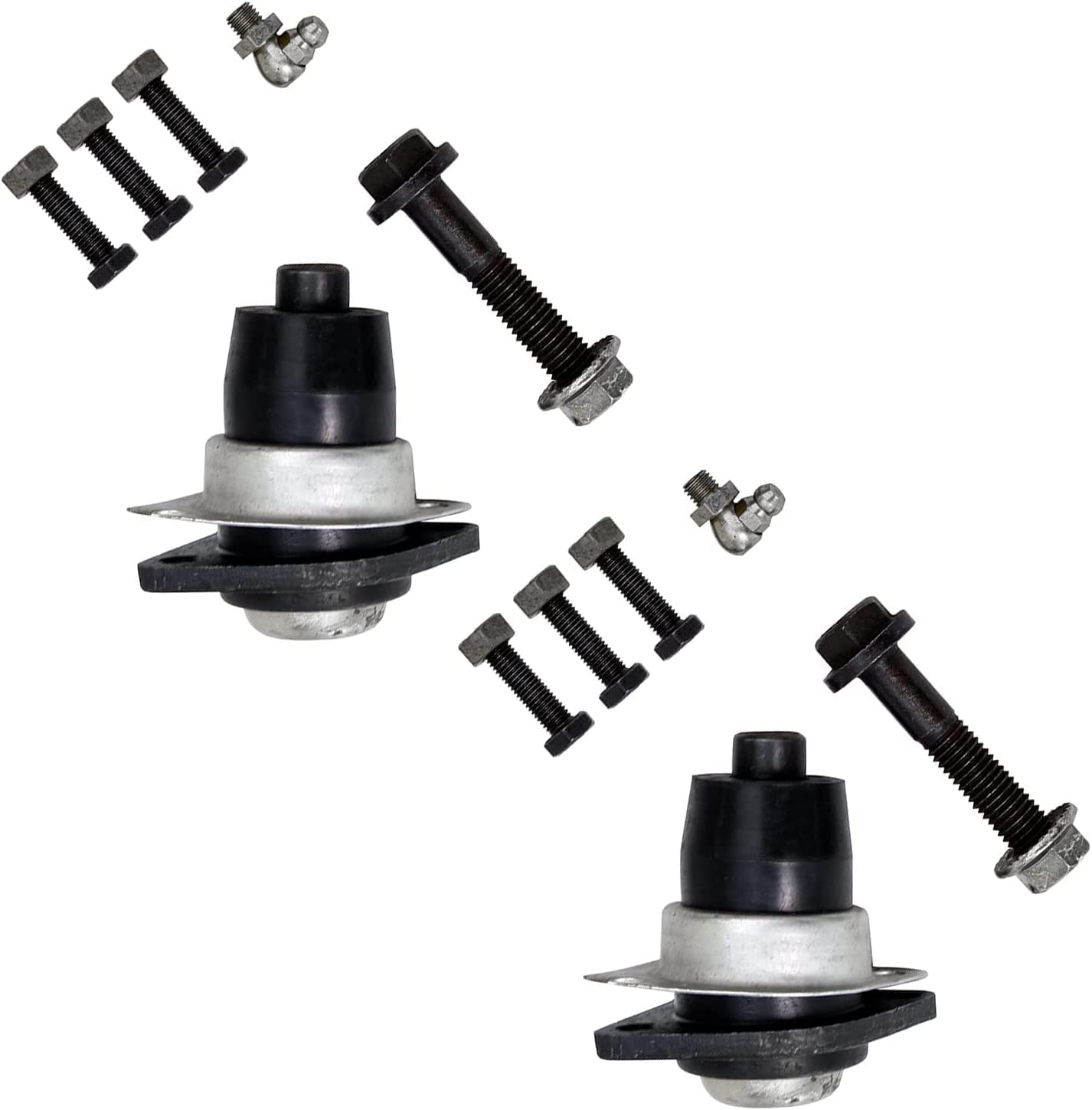 Detroit Axle - Front Outer Tie Rods Lower Ball Joints for Century Cutlass Ciera — image 5