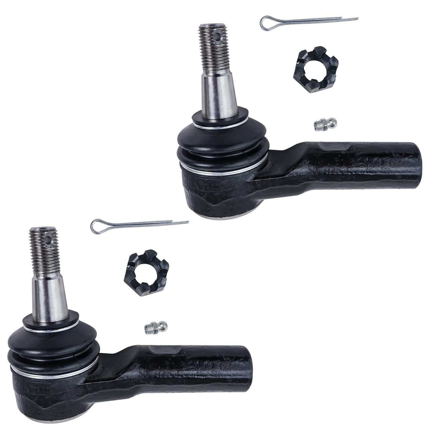 Detroit Axle - Front Inner Outer Tie Rods Kit for 2006-2012 Dodge Ram 1500 4WD — image 5