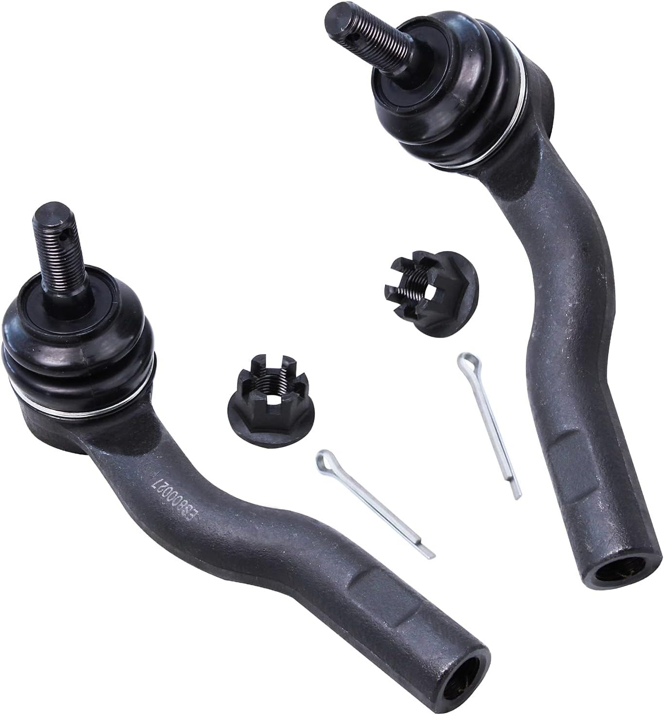 Detroit Axle - Front Lower Rearward Control Arms Tie Rods for 2003-2008 Mazda 6 — image 7