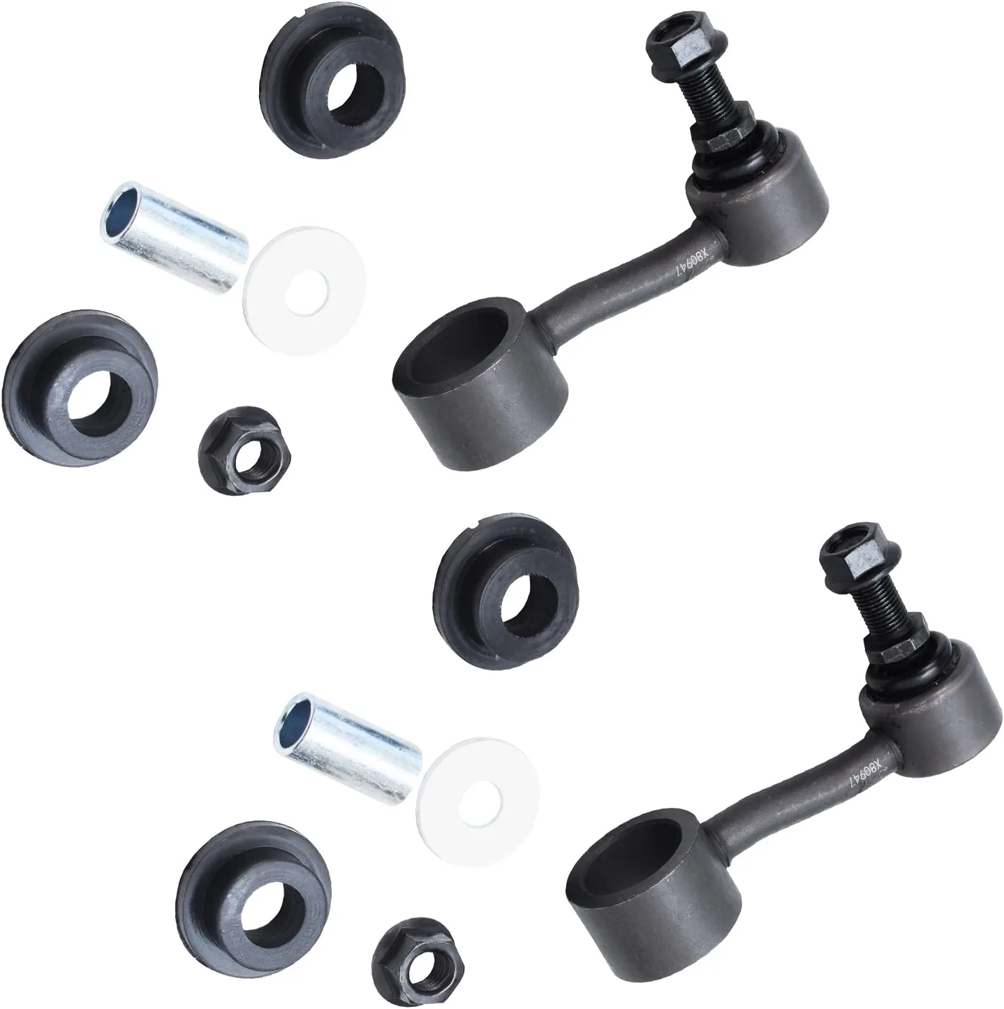 Detroit Axle - Front  Rear Sway Bar Links Kit for 2004-2009 Dodge Durango Aspen — image 5