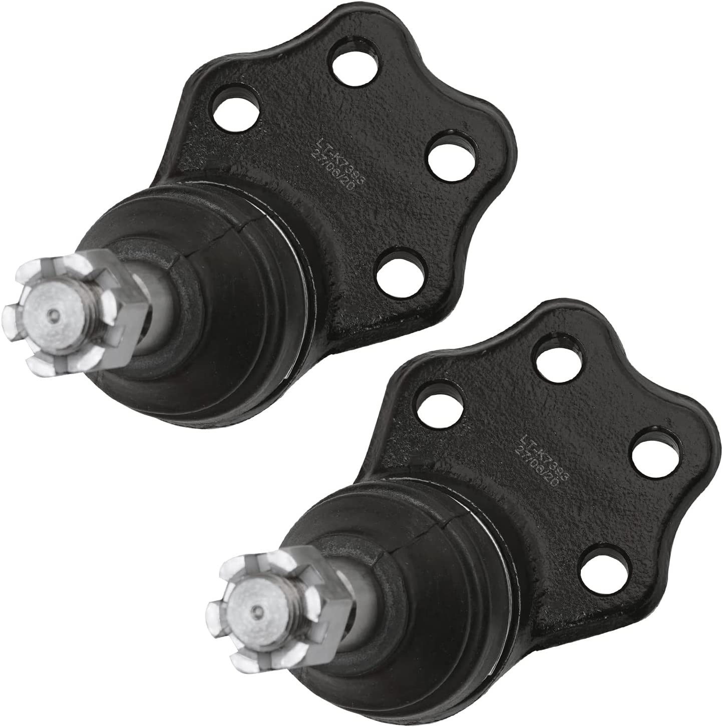 Detroit Axle - Front Upper Lower Ball Joints for 2000-2003 Dodge Dakota Durango — image 5