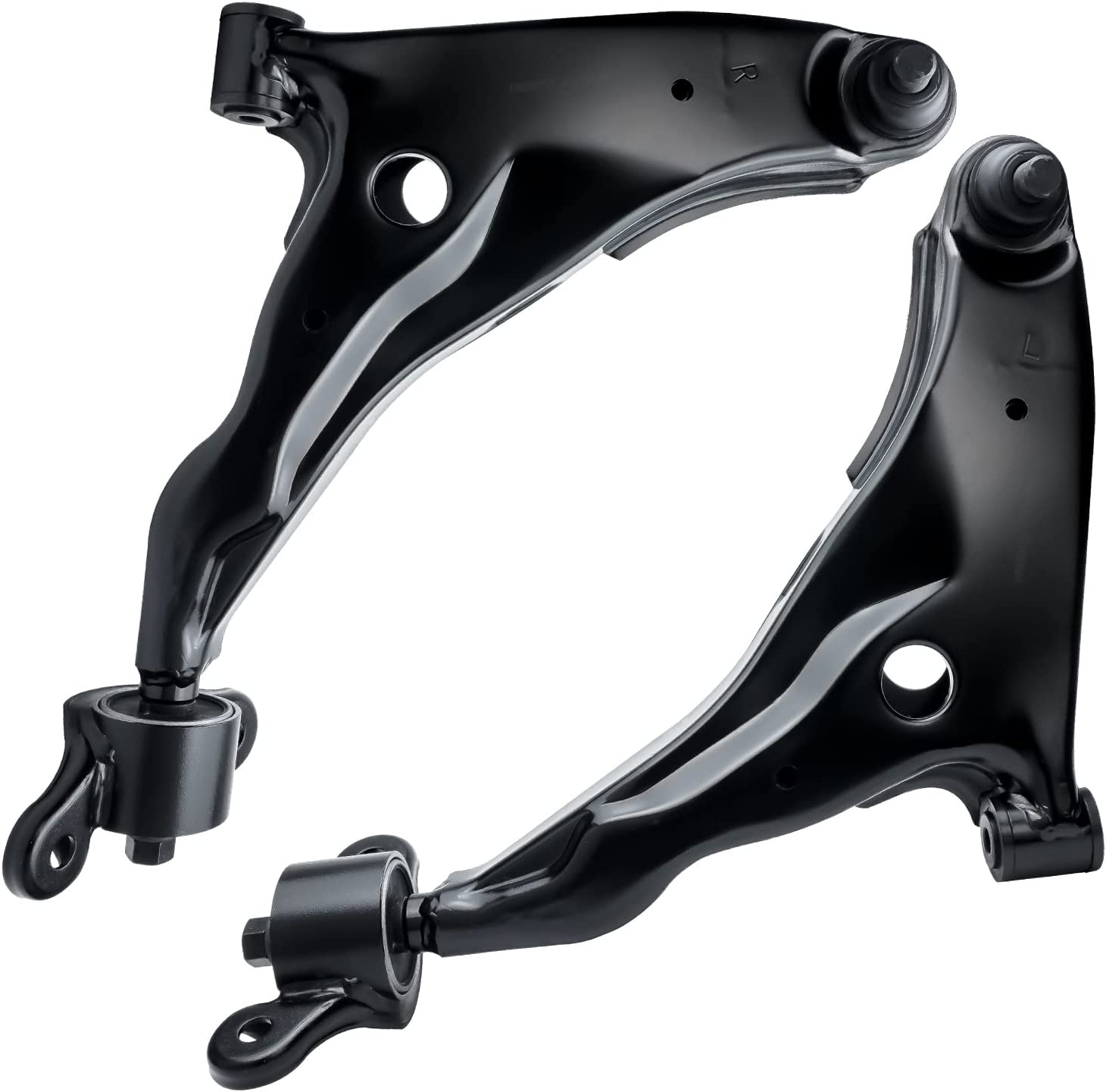 Detroit Axle - Front Struts Lower Control Arms for 02-05 Sebring Stratus Eclipse — image 5