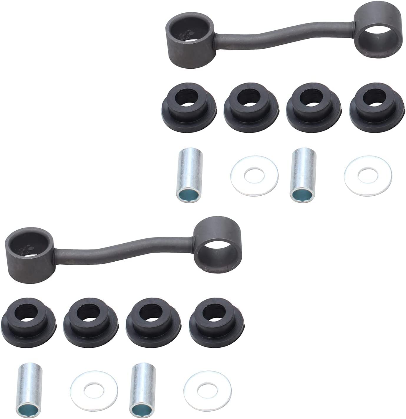 Detroit Axle - Front Upper Control Arms Sway Bar Links for 2002-07 Jeep Liberty — image 5
