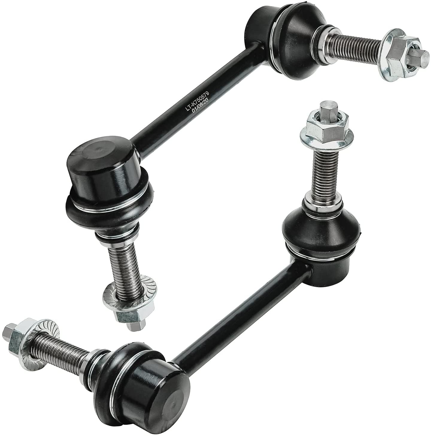 Detroit Axle - Front Upper Control Arms Tie Rods Kit for Durango Grand Cherokee — image 7