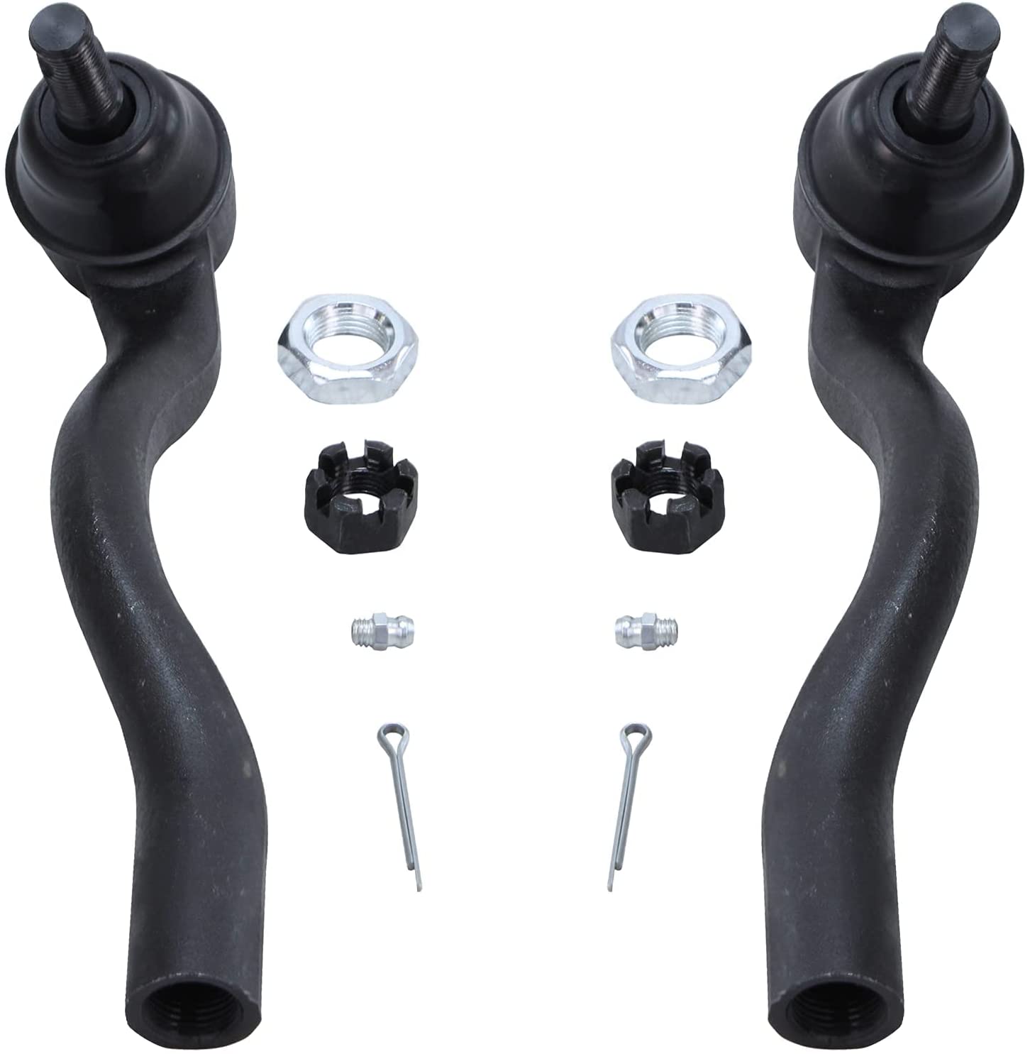 Detroit Axle - Front Upper Control Arms Tie Rods Kit for Durango Grand Cherokee — image 6